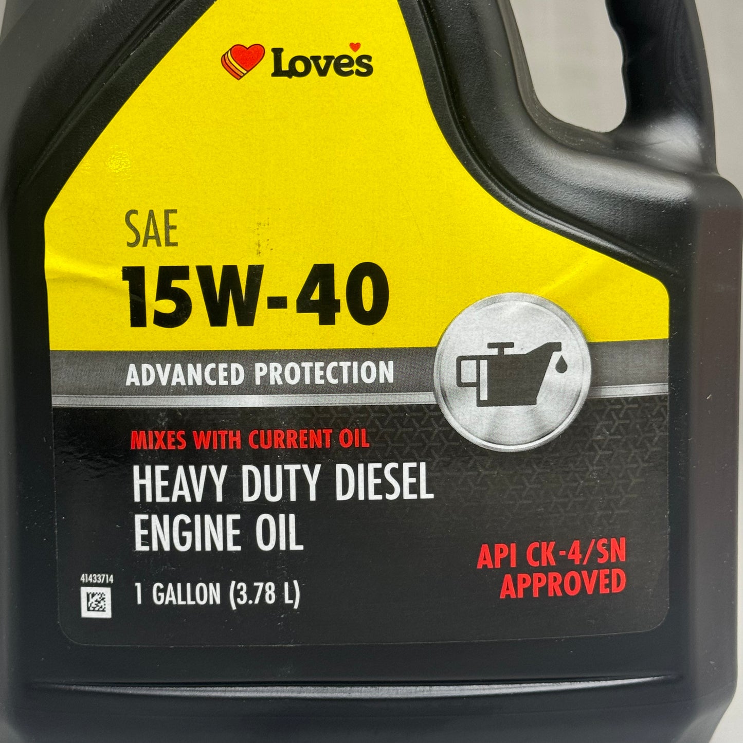 LOVES (3 PACK) 15W-40 Heavy Duty Diesel Engine Oil 1 Gallon