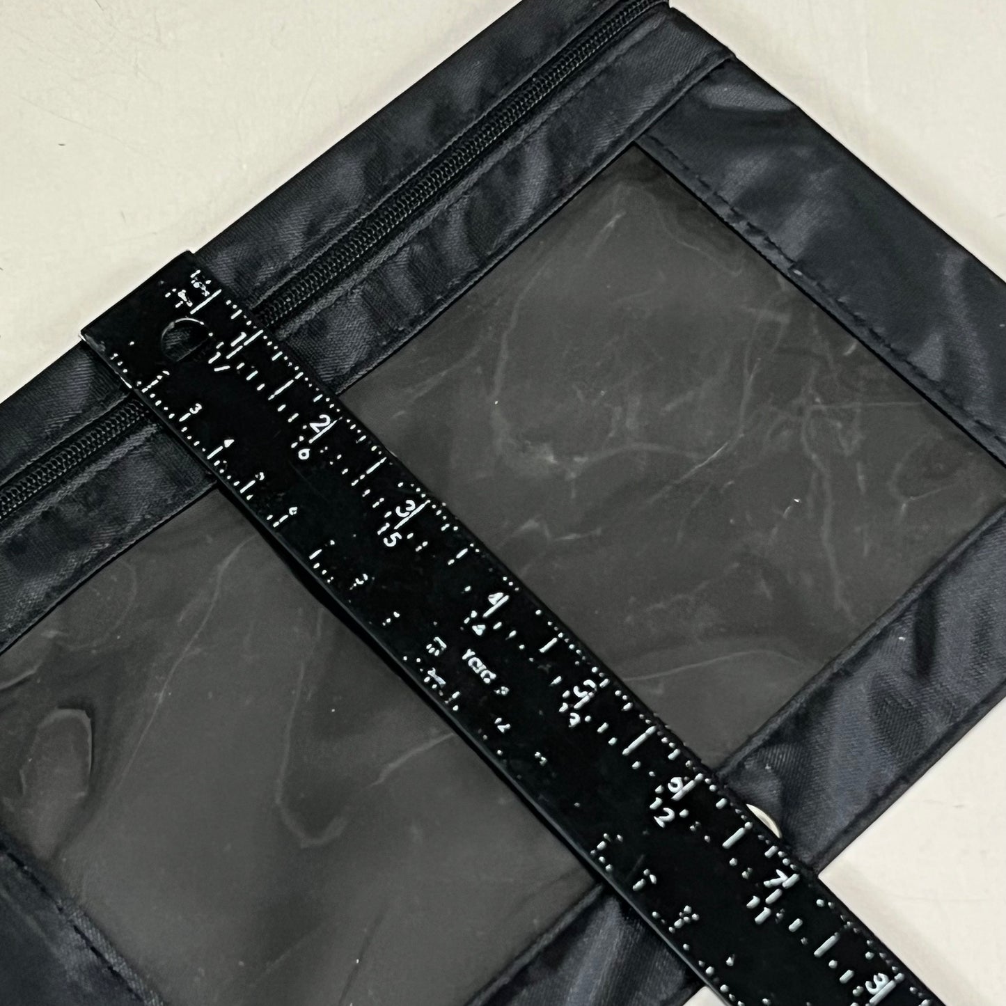 ADVANTUS (3 Pack) Binder Pencil Pouch 6 EA Per Box 10 x 7.38 Black/Clear