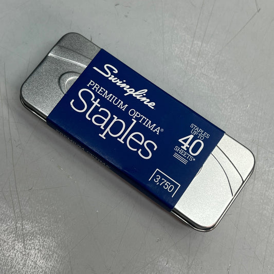 ZA@ SWINGLINE (2 PACK, 3,750 PER BOX) Optima Staples 40-Sheet Capacity S70355560DP A