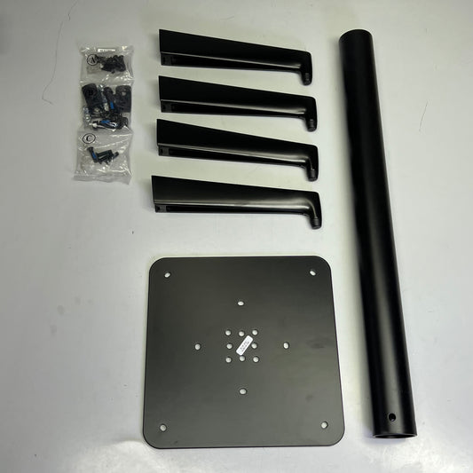 SIT ON IT SEATING Parallon Cafe Table X-Base (TALETOP NOT INCLUDED) 29"H Black