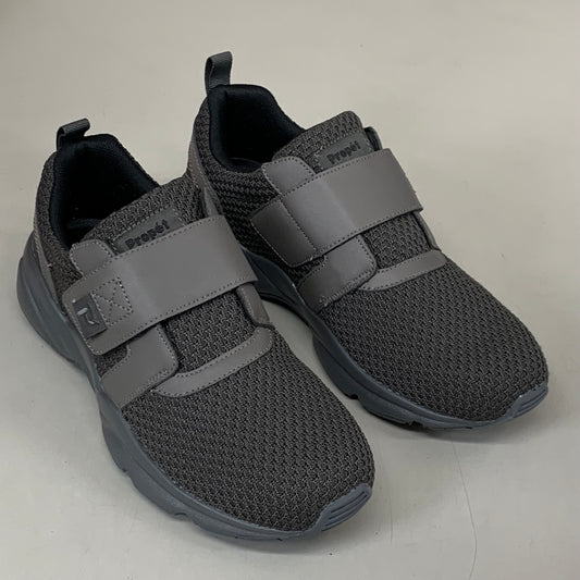 PROPET Stability X Strap Sneaker Shoes Men's SZ 8.5 Stone/Black MAA013MSTNM-08H