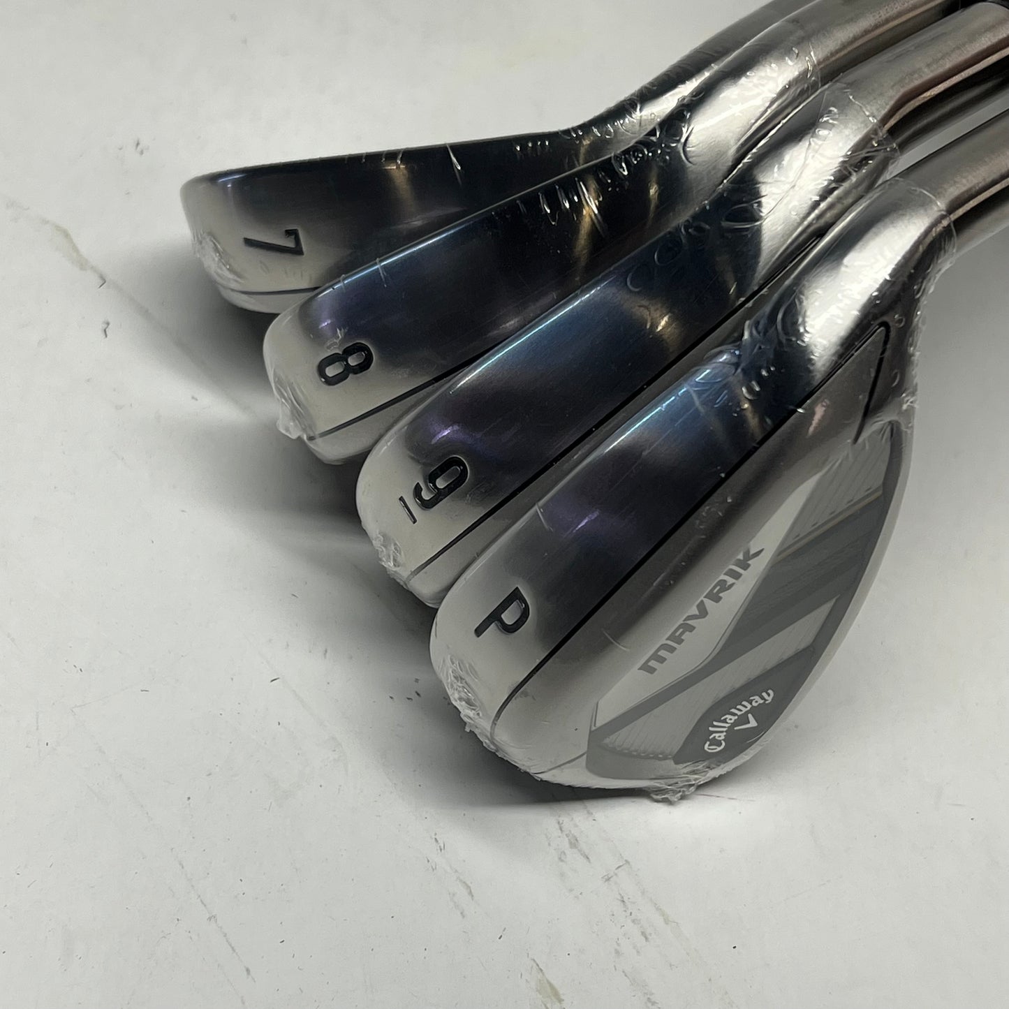 CALLAWAY (SET OF 4) Catalyst 65 5.5 Shaft & Grip W/ Maverick Irons 7,8,9 & P