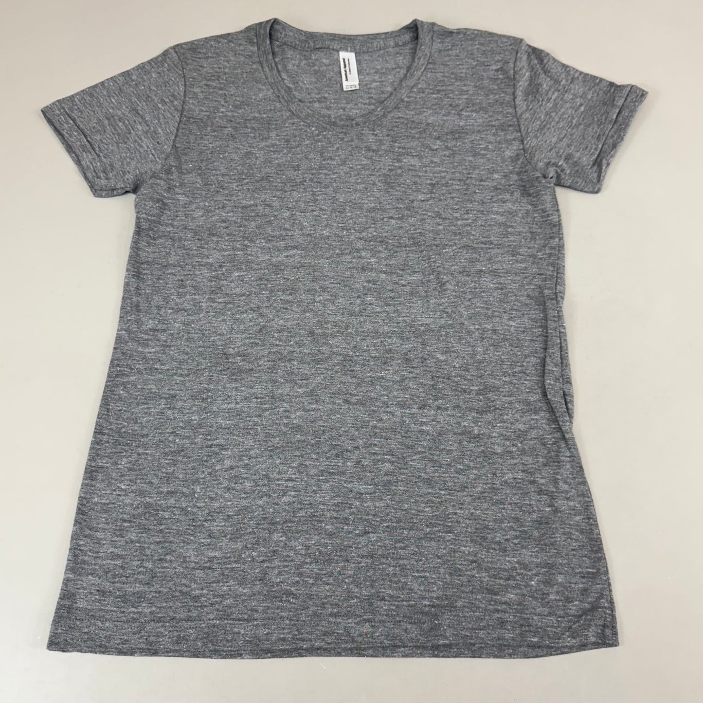AMERICAN APPAREL (12 Pack) Tri-Blend Track T-shirt Women's Large Grey