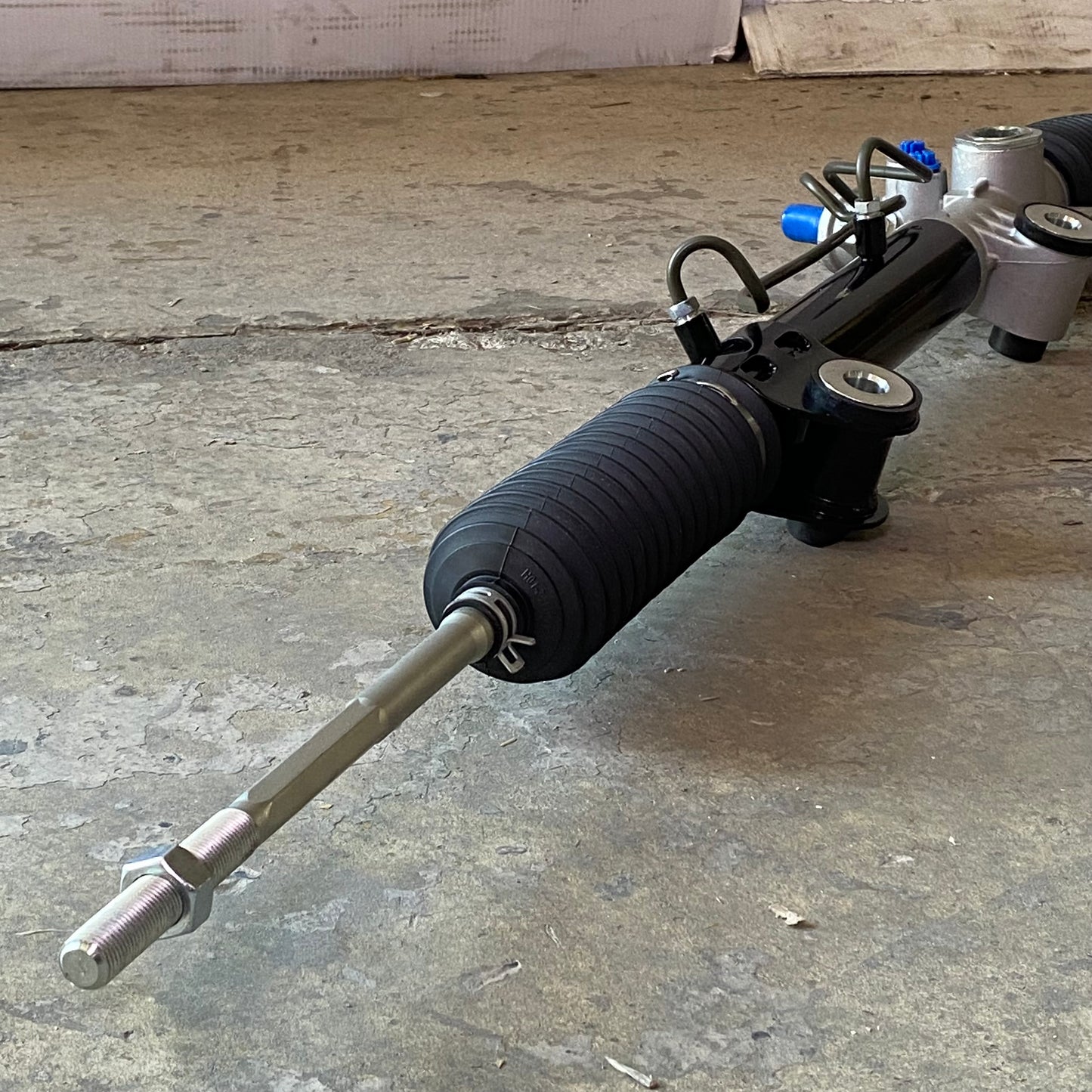 QAT PRECISION Suspension Hydraulic Power 49"L x 8"W Black & Gray 9065-108