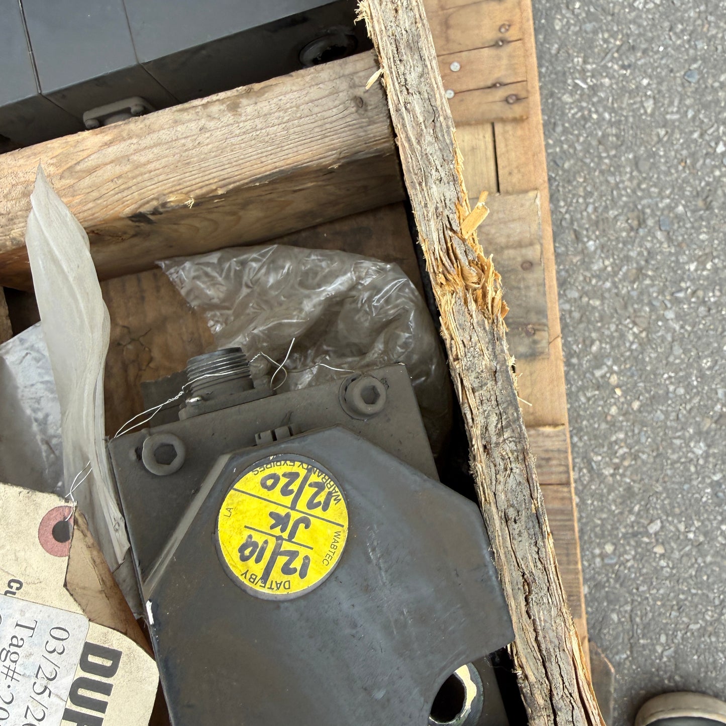 WABTEC Train Parts (AS-IS)