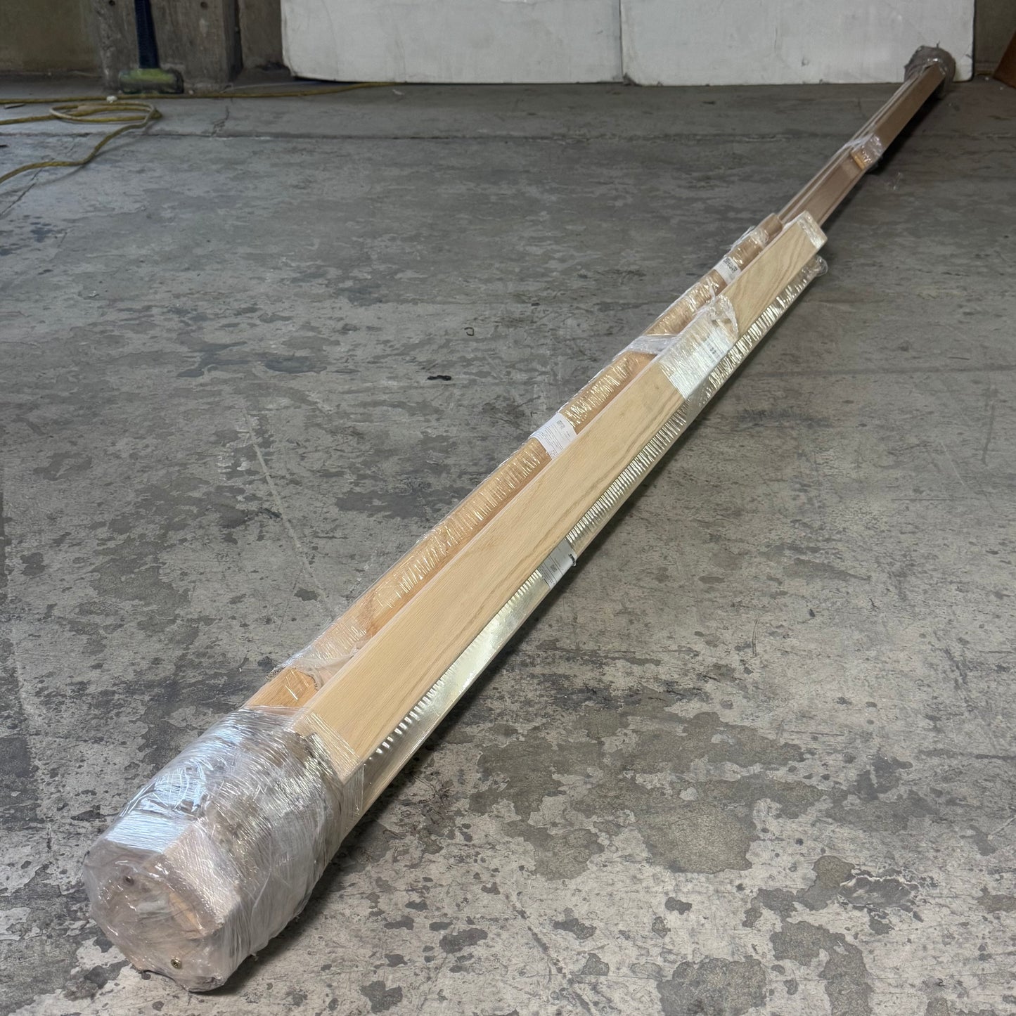 JMP WOOD Wall Mounted Handrail Sz 4’ x 6’ x 12’ L Red Oak 6044