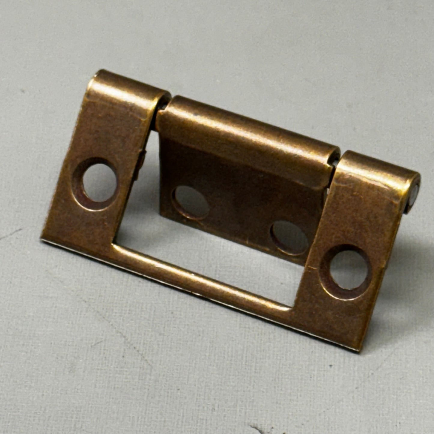 WEBER KNAPP COMPANY (50 PACK) Cabinet Door Flush Hinge 504 Finish Copper T703021