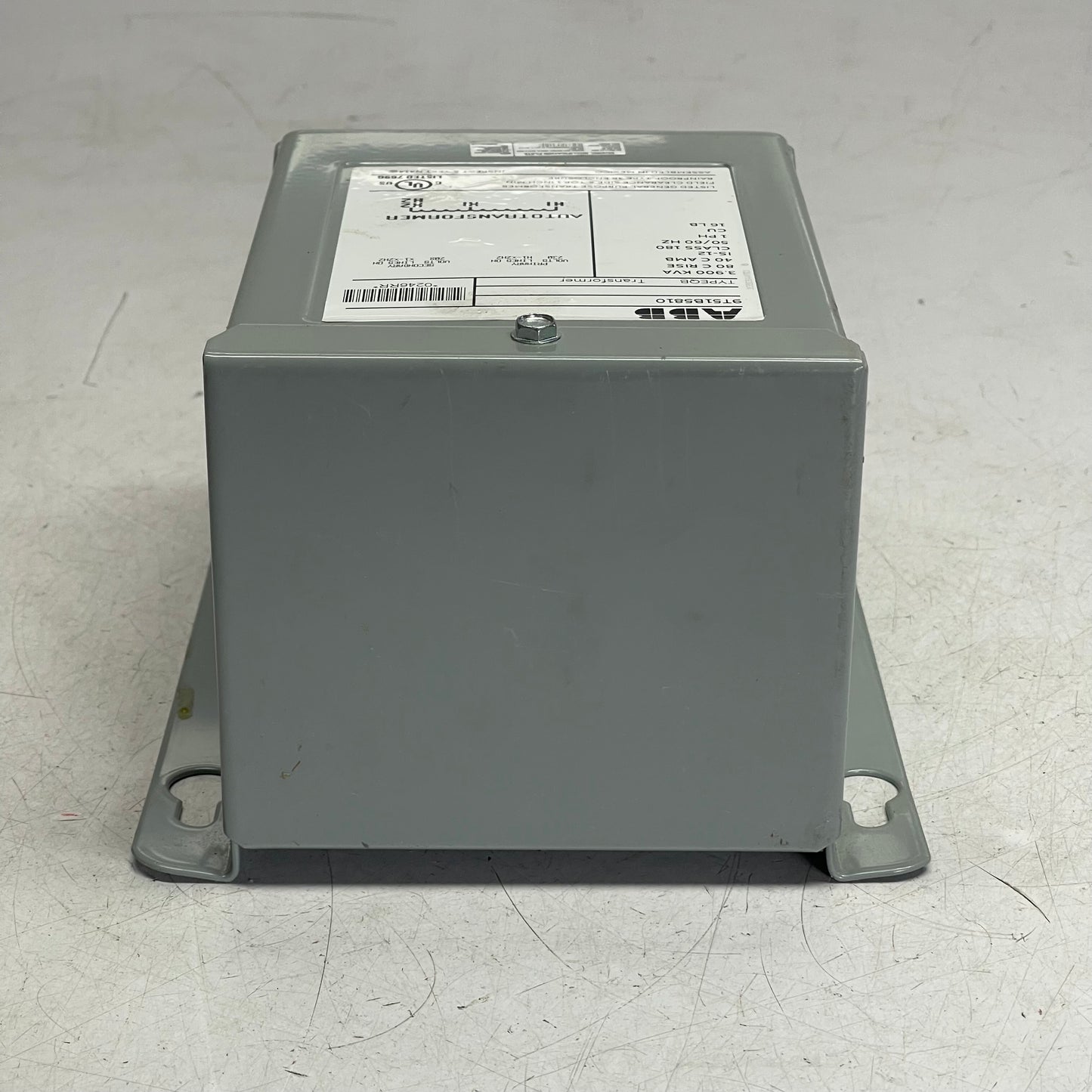 ABB Type QB Autotransformer, Single Phase, Low Voltage, Dry Type 3.9 kVA, 50 Hz 9T51B5810