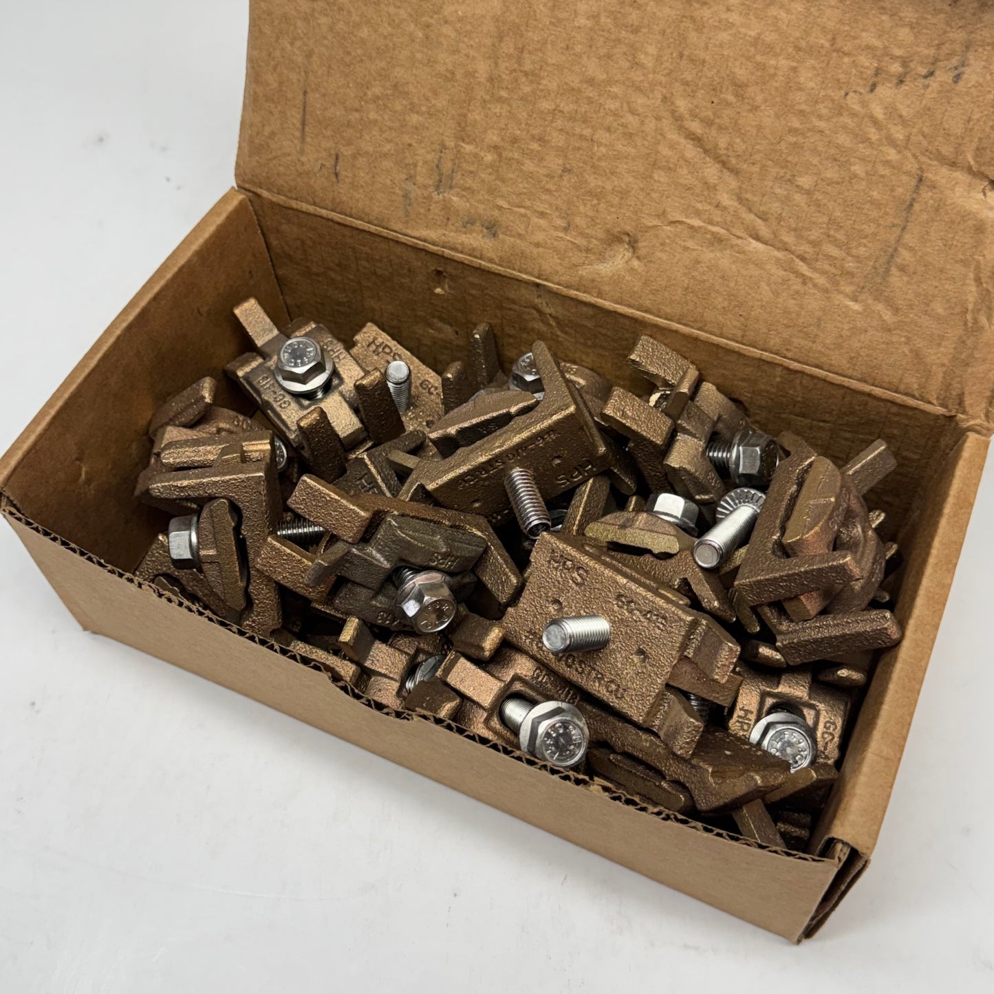 HUBBELL (20 Pcs) Copper Grounding Connector, General Purpose Wire Clamp GC413