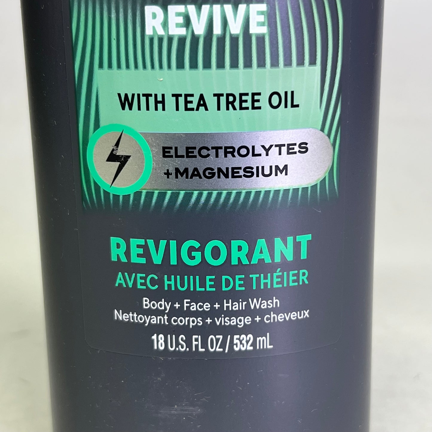 DOVE Men + Care Post-Workout Body Wash For Men 3 in 1 Revive With Tea Tree Oil 18 oz