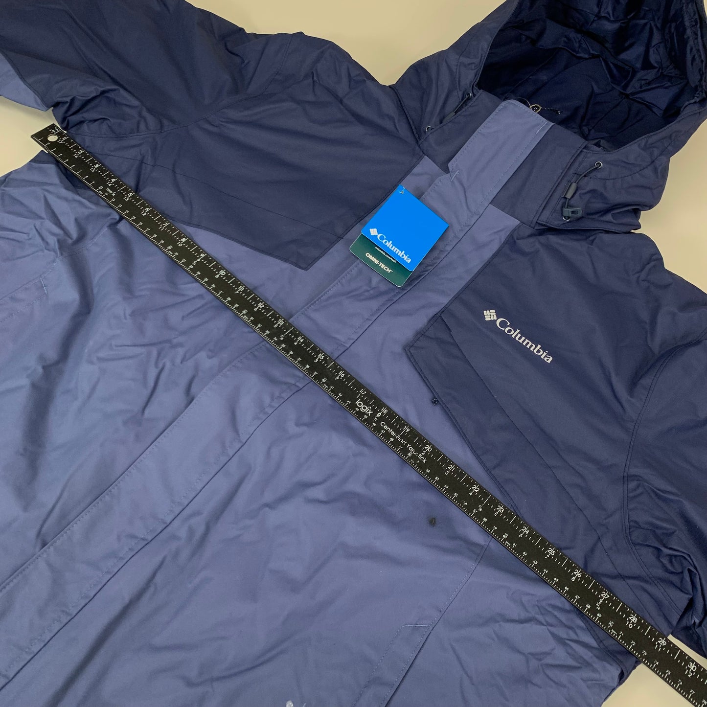 COLUMBIA Bugaboo II Fleece Interchange Jacket Men's Sz XXL Navy Blue 1800661477