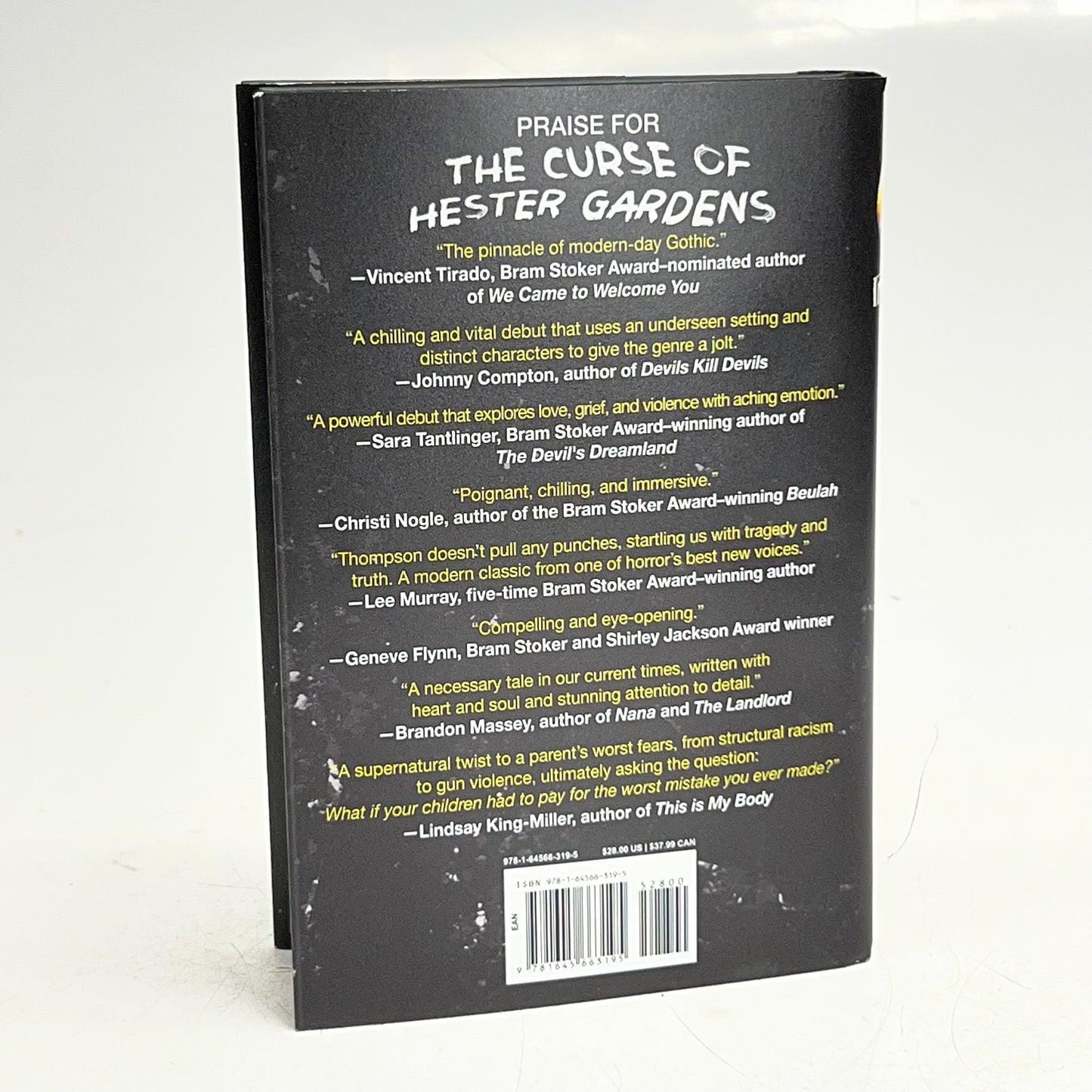 The Curse of Hester Gardens Sz 6"W x 8.5"H Black 52800