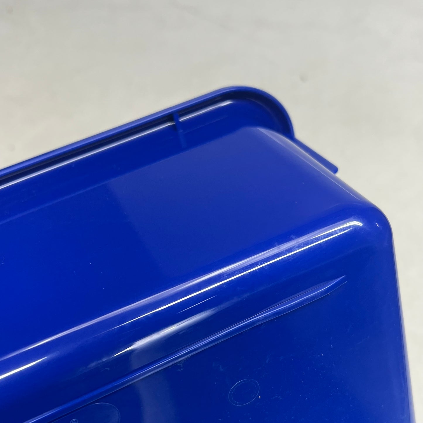 LAKESHORE (9 PACK) Heavy Duty Plastic Handy Storage Box  8"x13 1/4" Blue YB10BU
