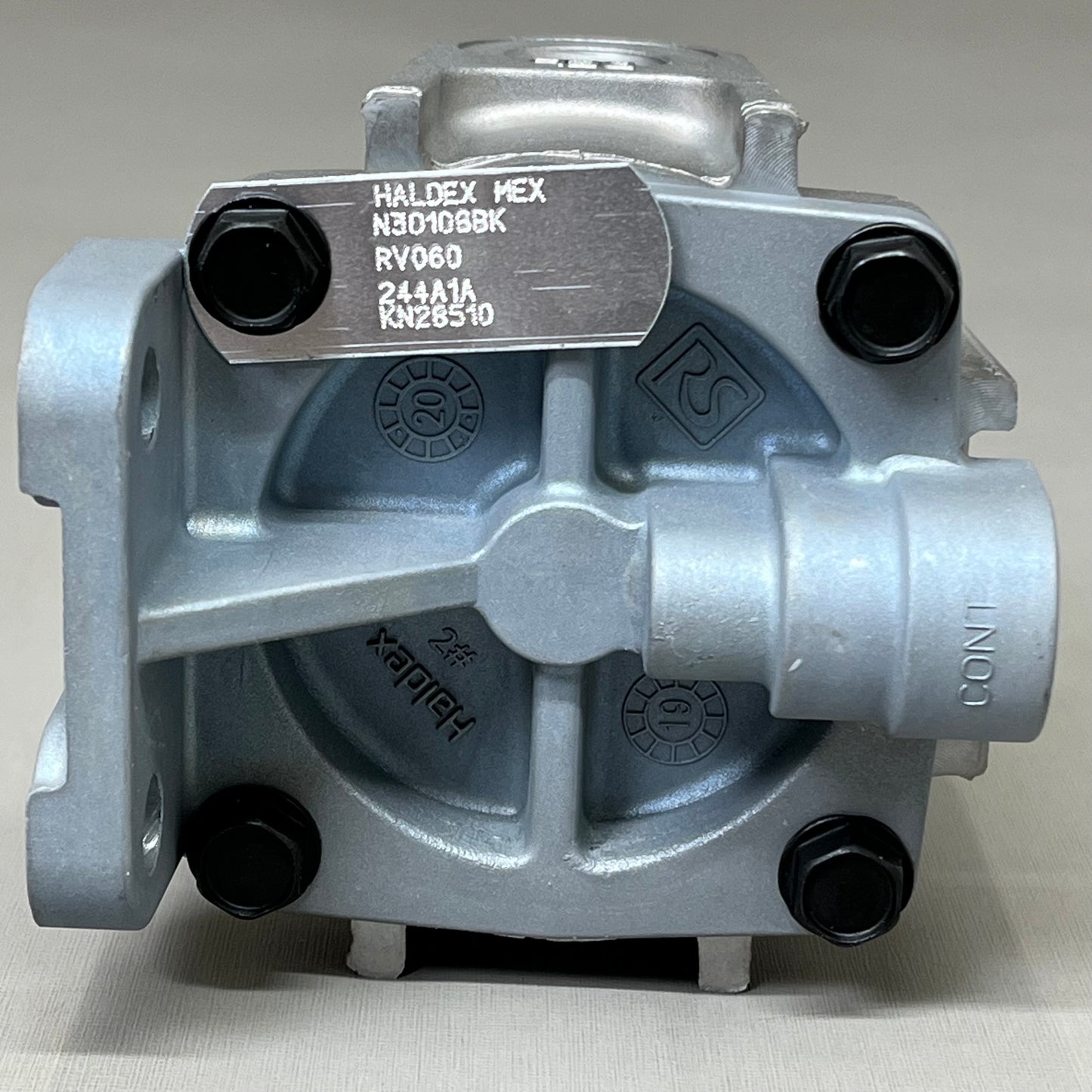 HALDEX Relay Valve Cracking Pressure 5.6 +/- 1.0 PSI. 2-Port Delivery KN28510