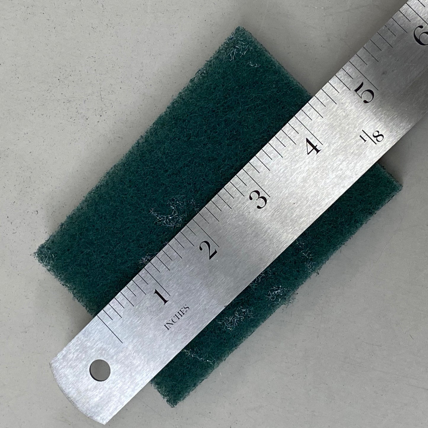 SCOTCH BRITE (40 Sponges, 1 Box) 3M General Purpose Scrub Pad 3.0"x4.5" Green 9650