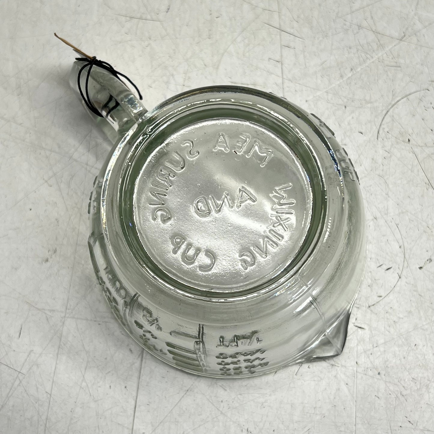 CREATIVE CO OP  Piece Clear Pressed Glass Juicer  16oz Clear DA4002