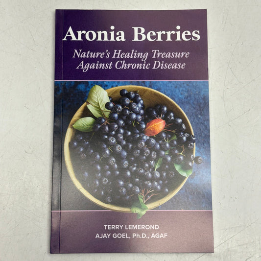 ARONIA BERRIES Nature's Healing Treasure Against Chronic Disease, Free Green Bag, 550895