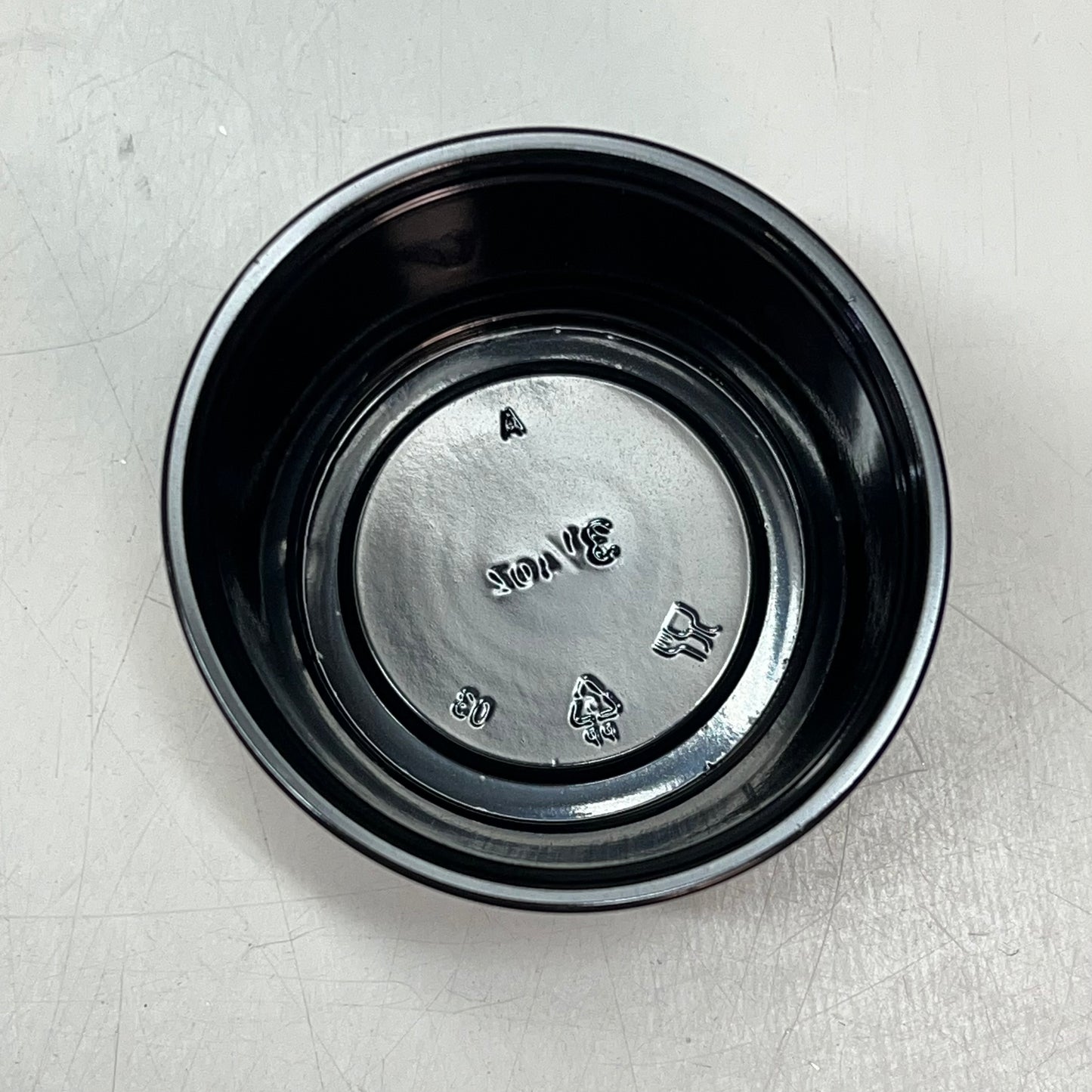 ZA@ EVO PAK (2,500 PACK) Portion Cups 3.25oz Black CPP325B