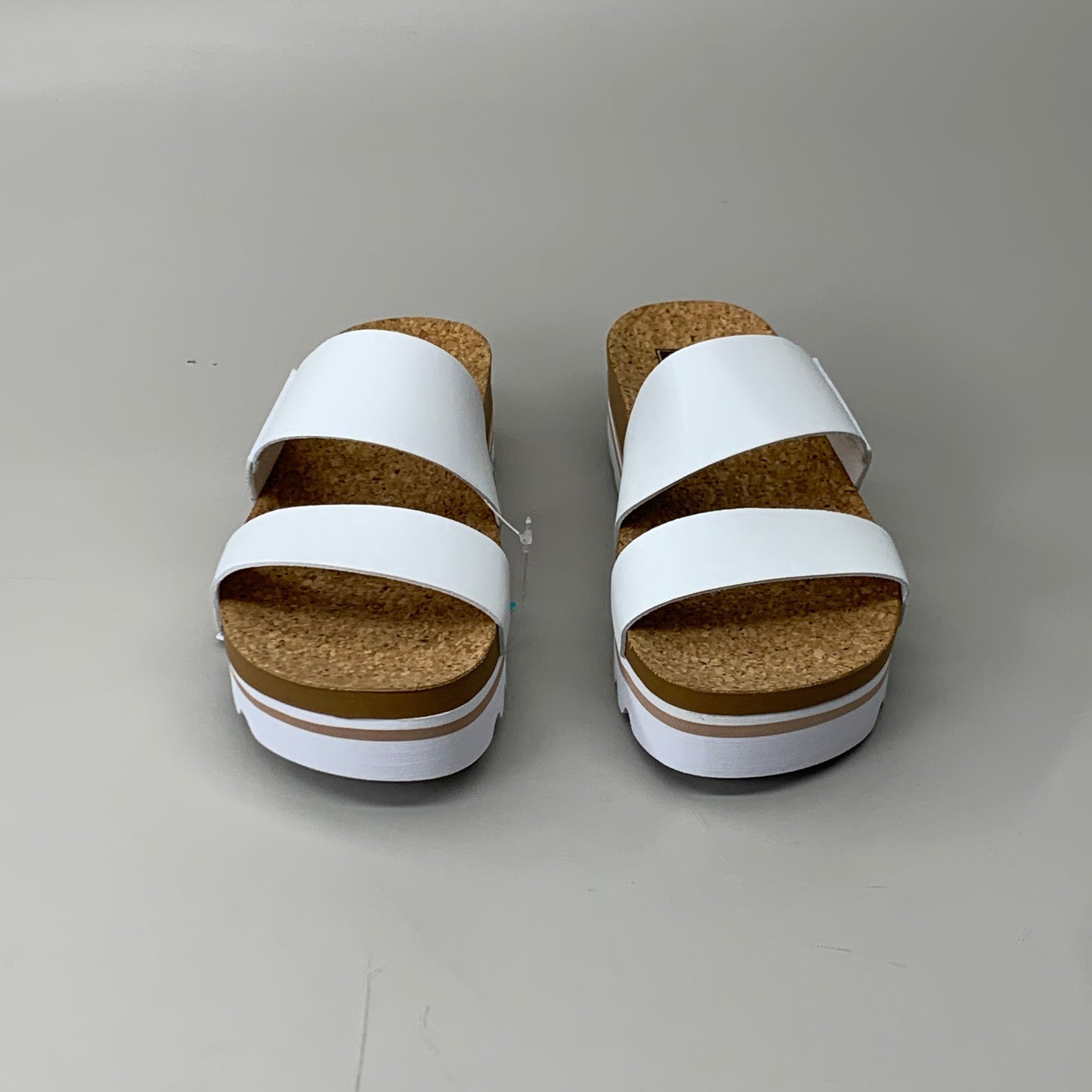 REEF Cushion Bounce Vista Hi Platform Sandal Shoes Womens Sz 6 Cloud White RF0A3YP5CLD