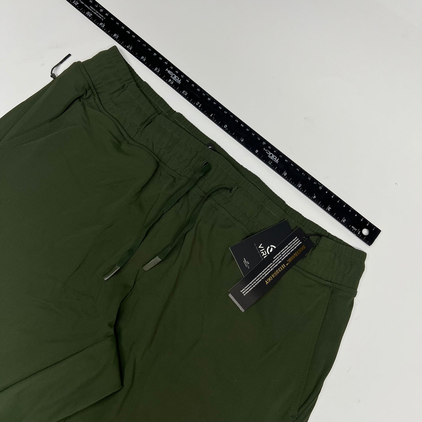 ICONX Drawstring Joggers Biofleece Construction Men's Sz XL Evergreen/Black