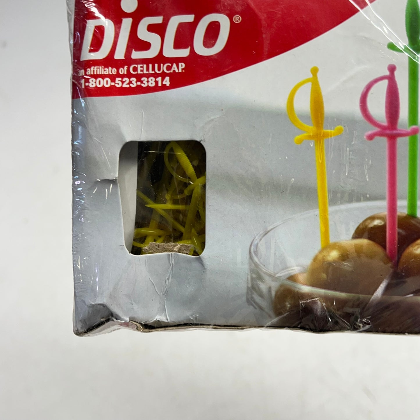 ZA@ DISCO (1000 PACK) Cocktail Sword Picks Multicolor SP (As-is)