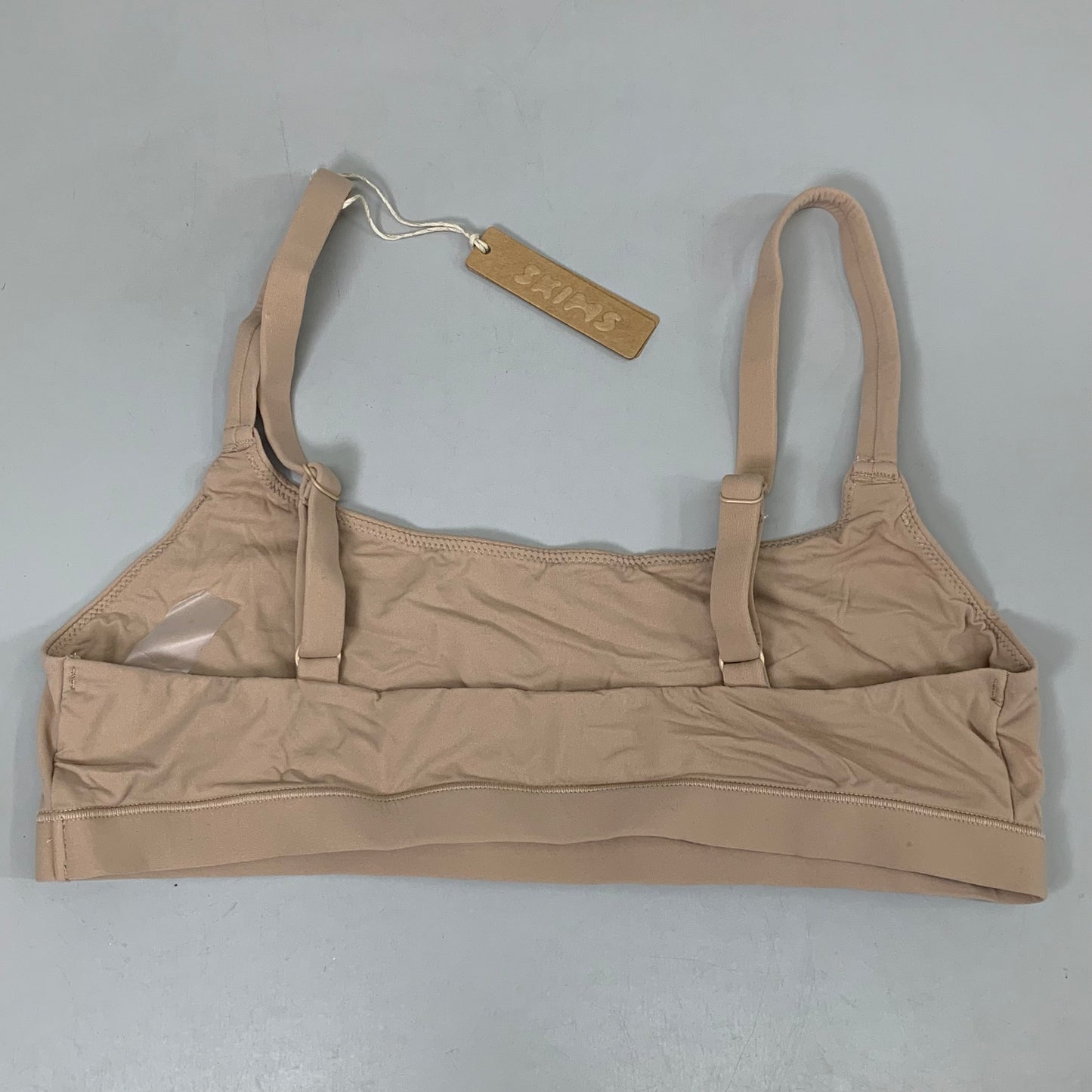 SKIMS Buttery Soft Fits Everybody Scoop Bralette Women's Sz M Clay BR-SCN-2025