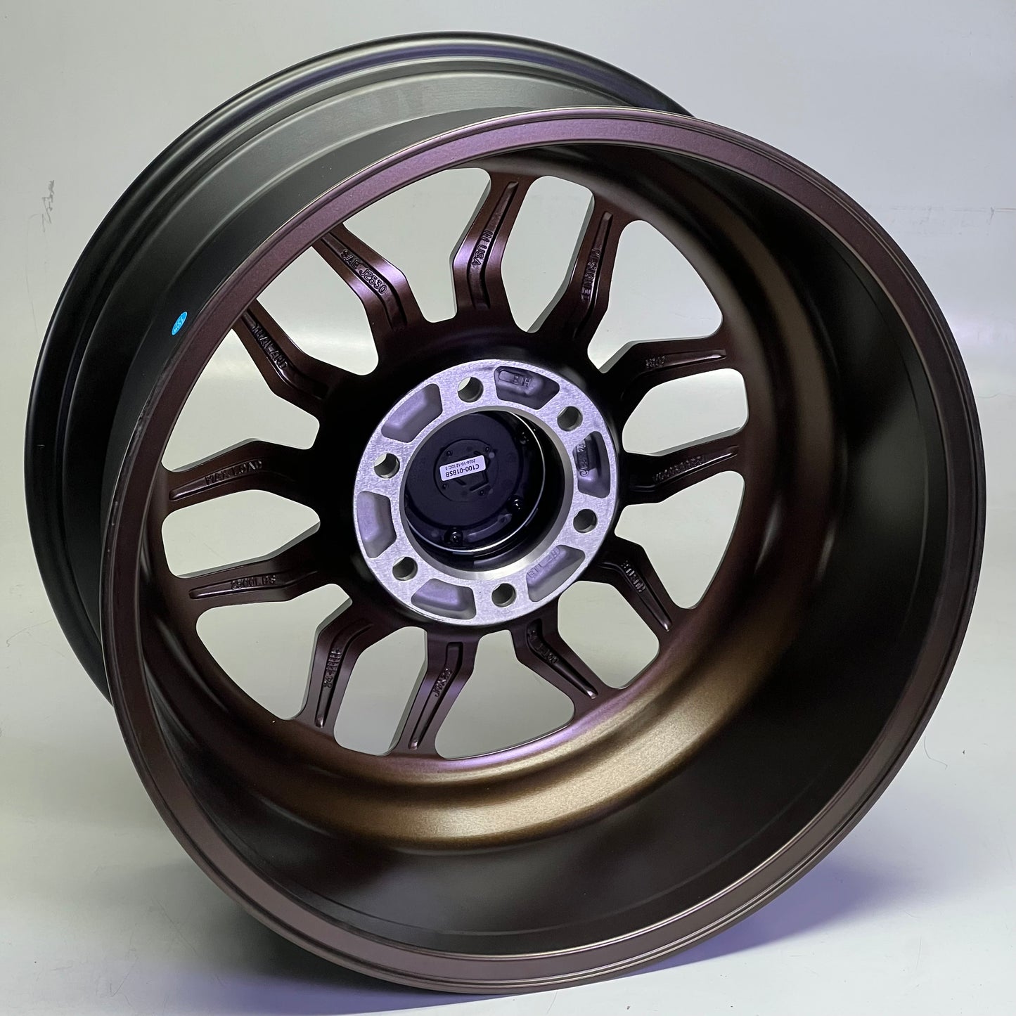 ARENA WHEEL Battle Wheel 20" x 9", Stud Circle: 6 x 139.7 Smoke Bronze Center Satin Black Lip A109