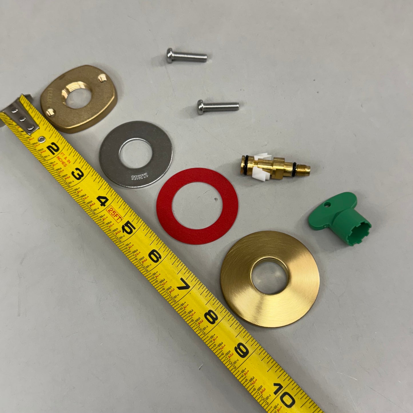 KOHLER Lavatory WS Spout Tube Component Vibrant Brushed Moderne Brass 77967-2MB