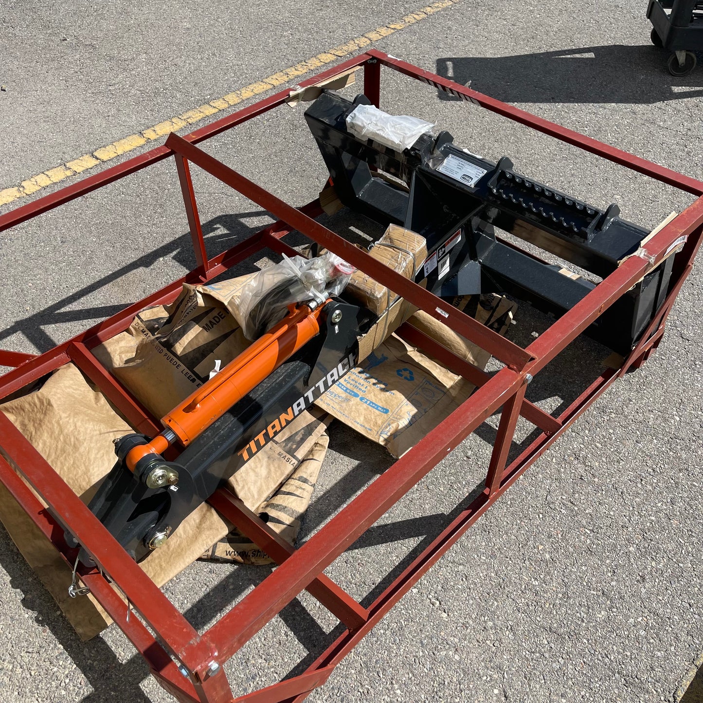 TITAN ATTACHMENTS Skid Steer Fronthoe Attachment 123120