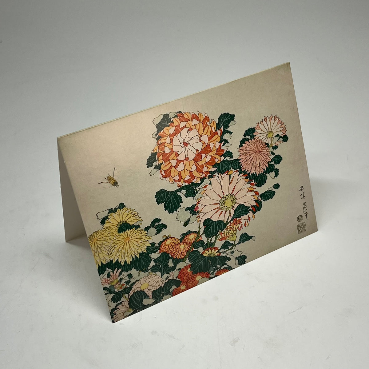 POMEGRANATE (2 PACK, 16 EACH) Hokusai Keepsake Boxed Notecards W/ Envelopes 4x5|"