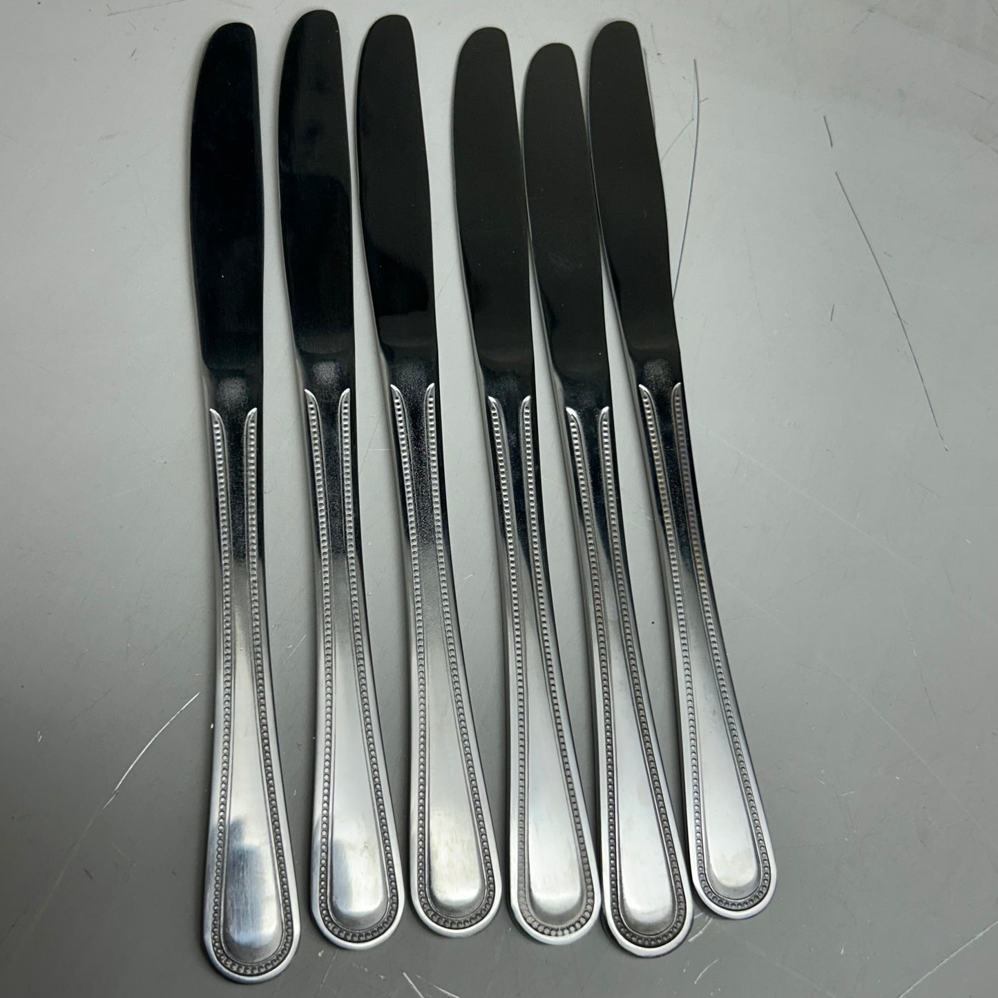 ABC (12 Pack) Stainless Steel Kyle Dinner Stamped Knives 8.5" KYLE-08 (New Other- Distressed Packaging)