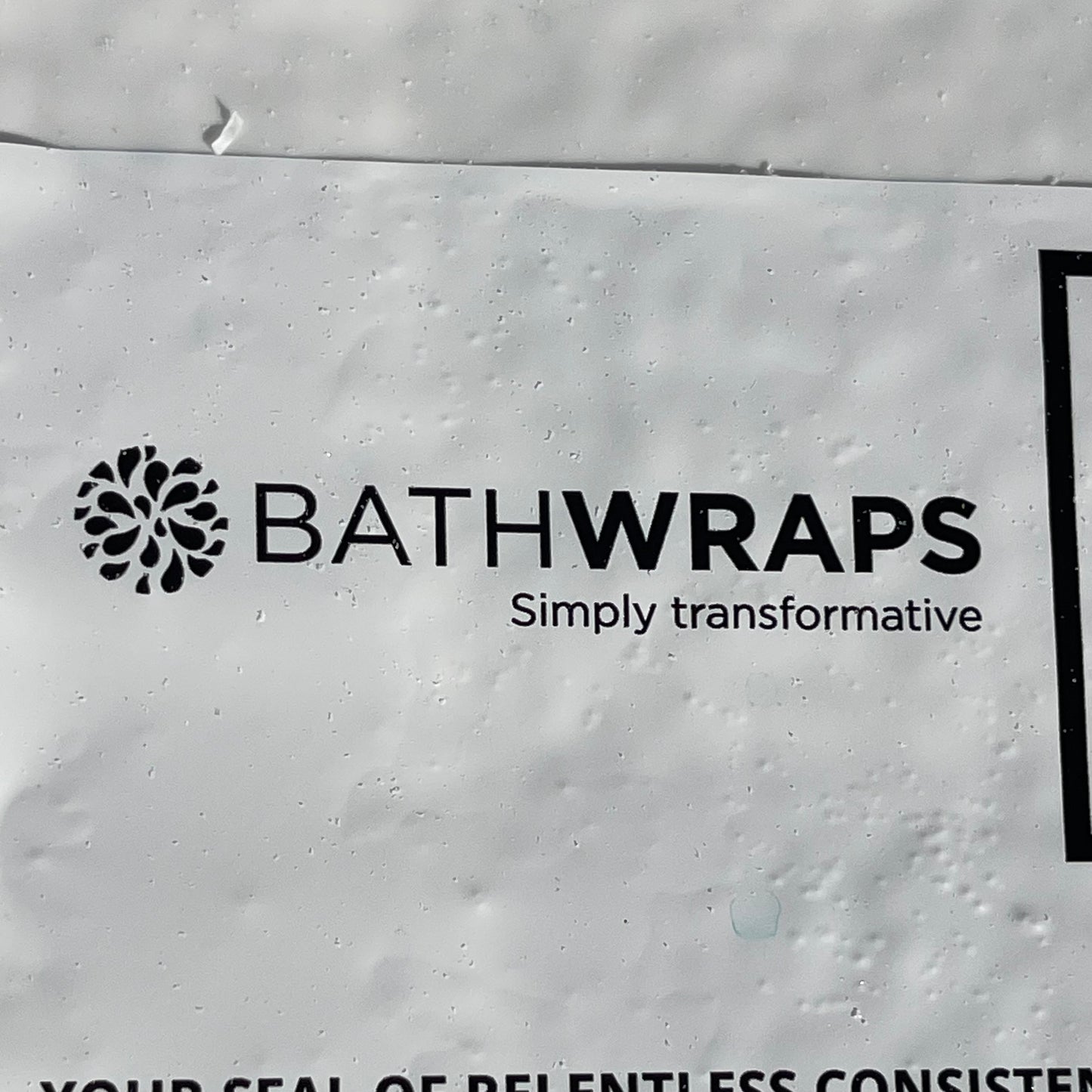 ZA@ BATHWRAPS Shower Floor White (AS-IS)