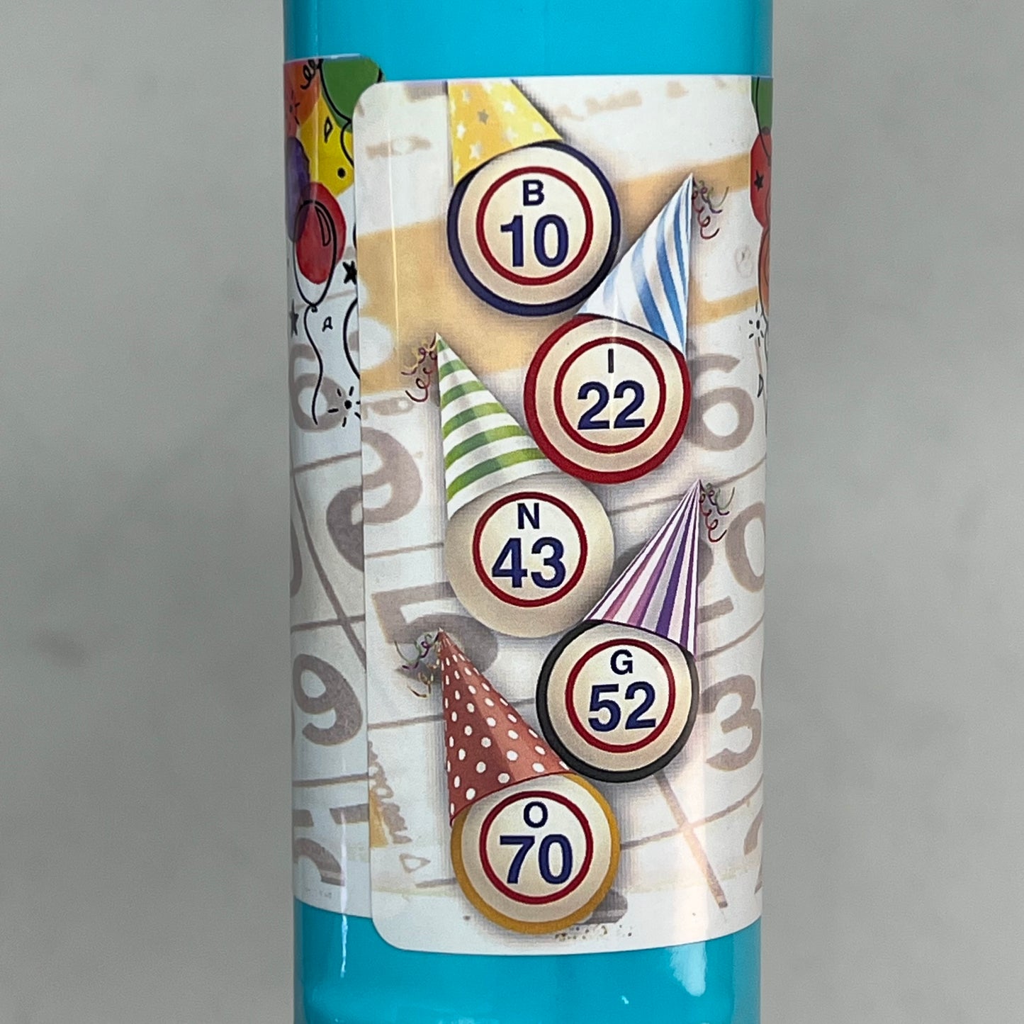 DAB O INK (12 PACK) Onedia Casino Happy Birthday Bingo Marker 4oz Aqua D25