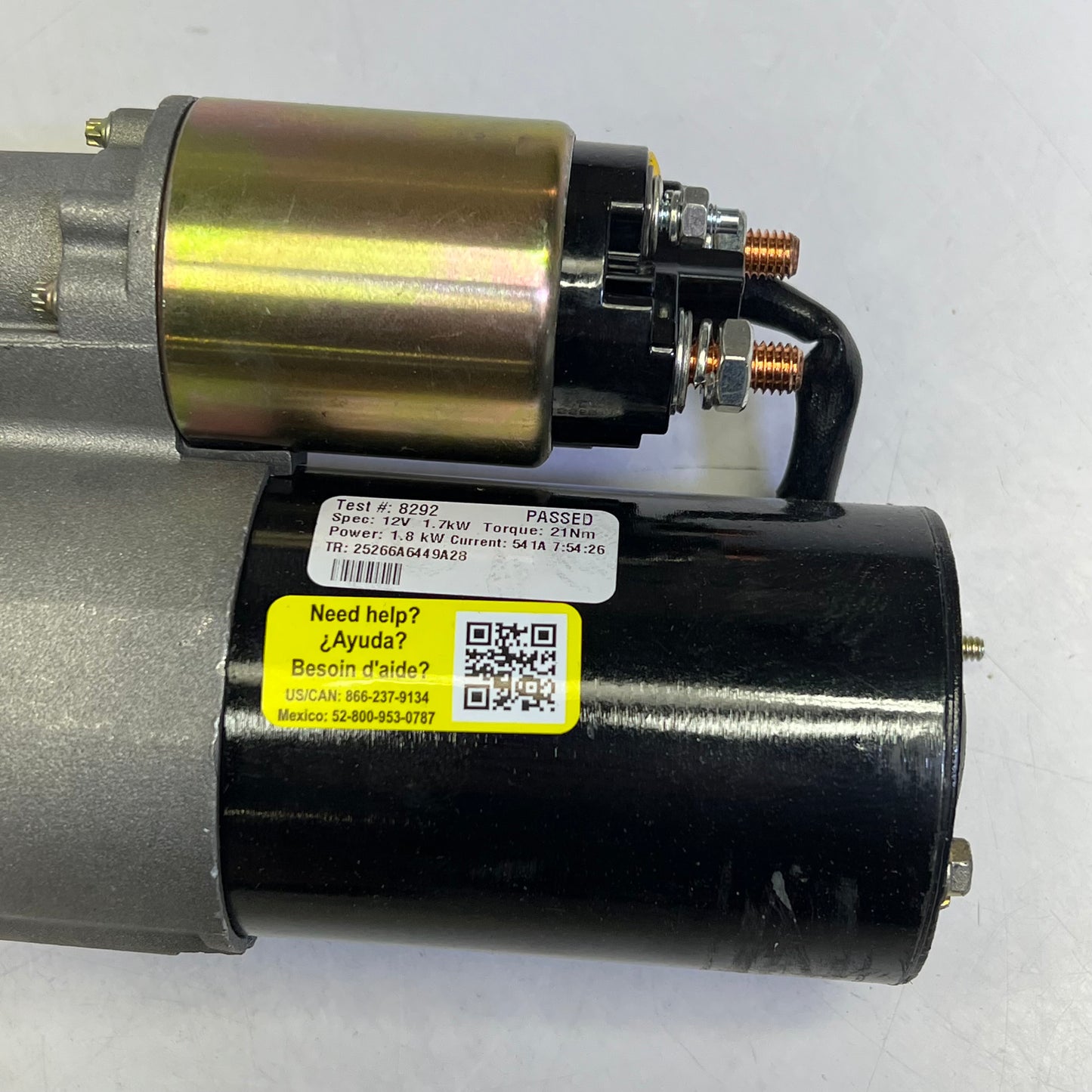 NAPA Remanufactured Starter W/ Solenoid for Chevrolet, GMC, Cadillac Ect 2465110