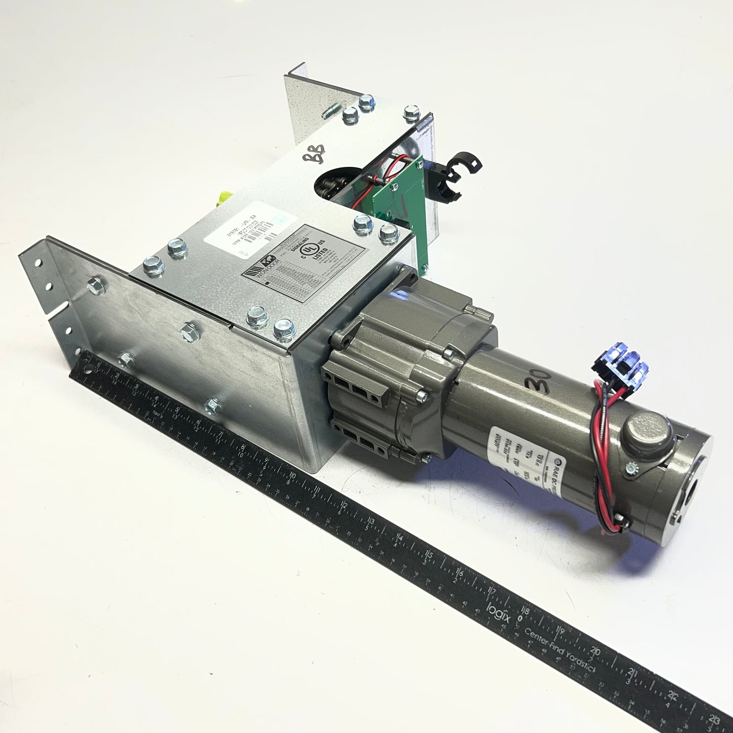 WON-DOOR Universal Closing System Subassembly PMD75 Pocket Motor Drive 12V 016151