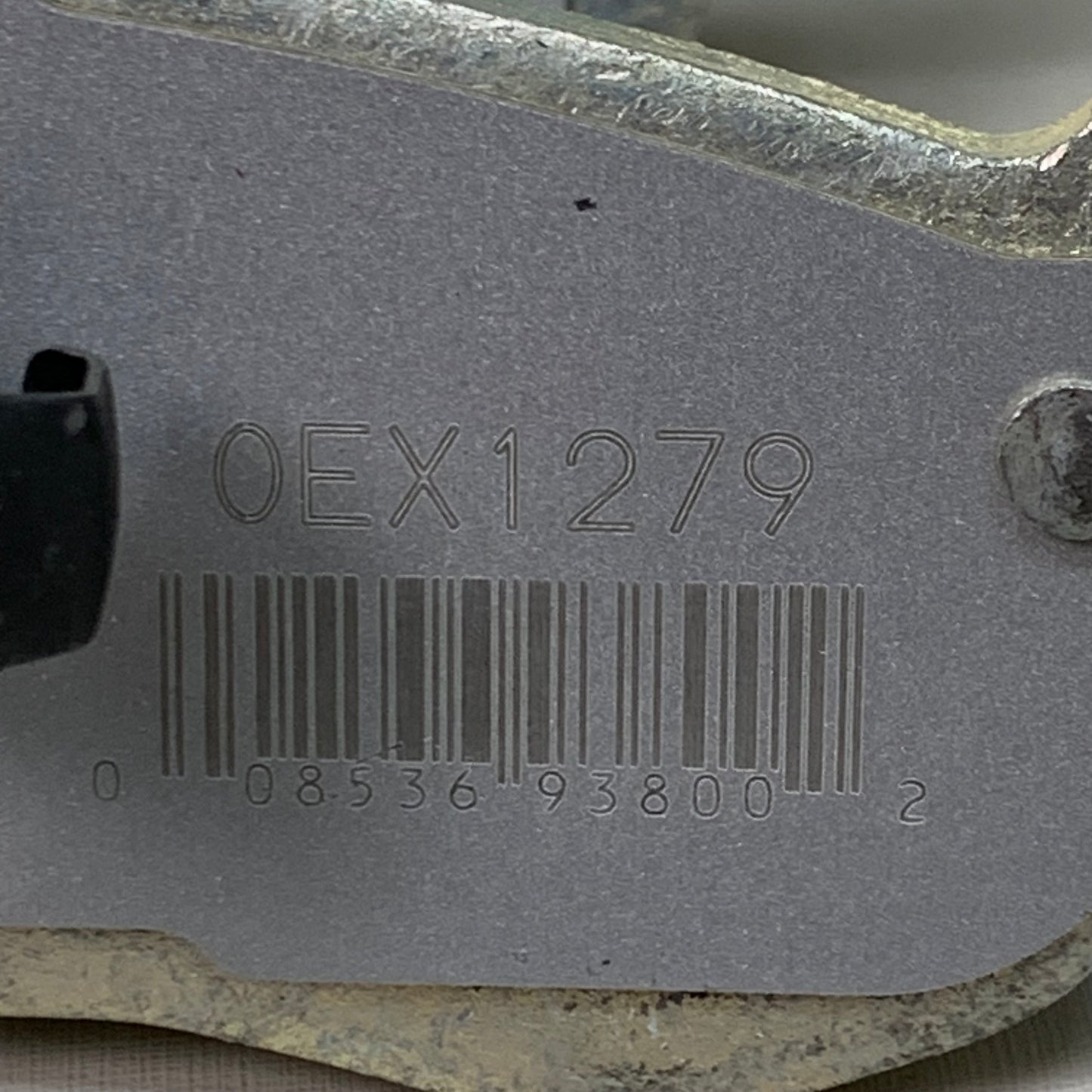 WAGNER OEx Ceramic Disc Brake Pad Set 5" x 2" Grey OEX1279