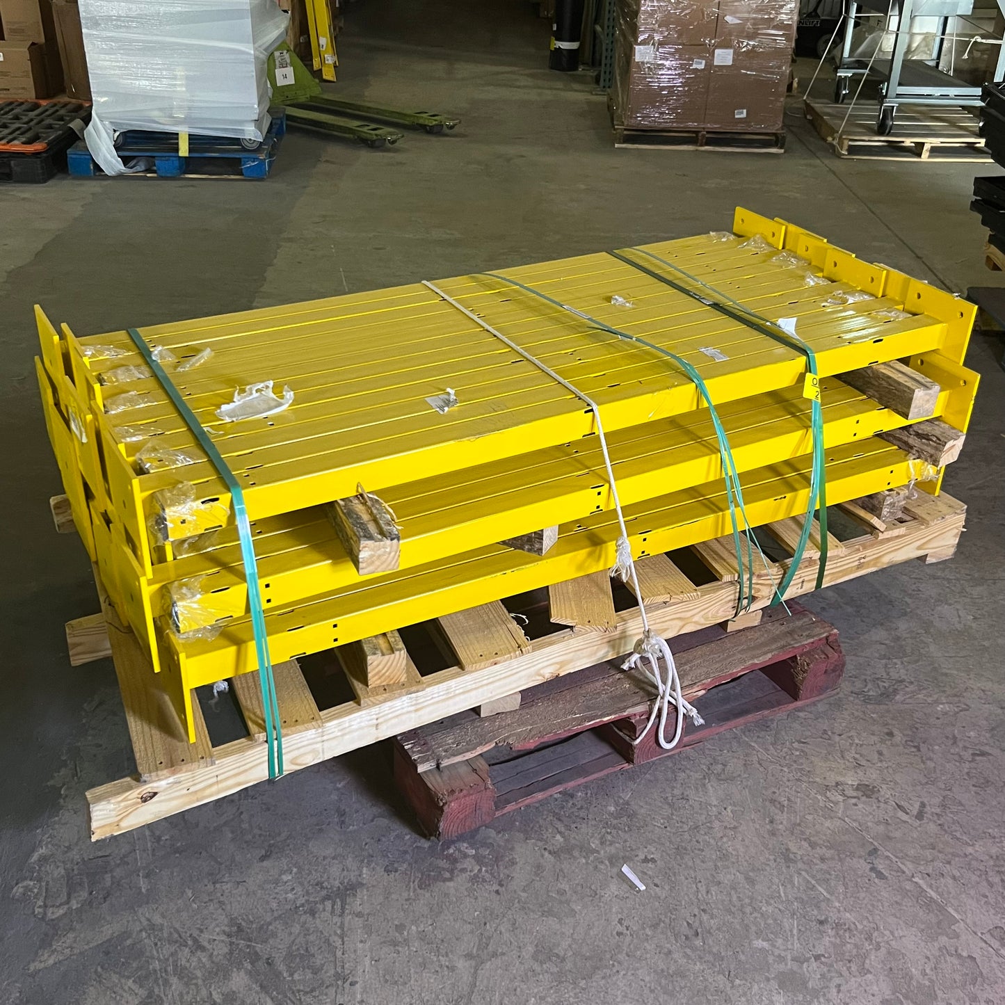 VELOX Machine Guard, Swing Door Sz 46"W x 66"H x 6'H High Posts