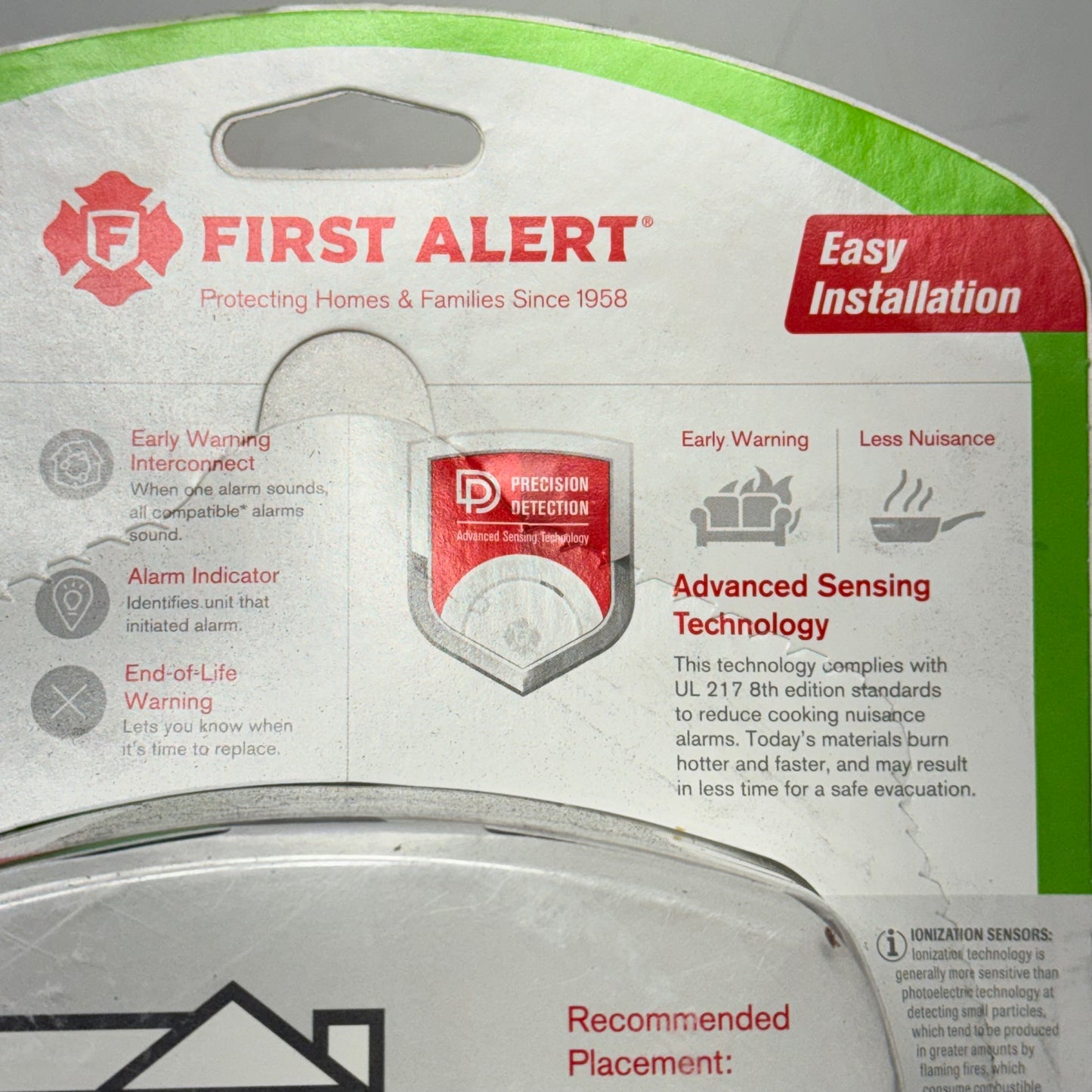 FIRST ALERT 2-in-1 Smooke & Carbon Monoxide Alarm White 1046882