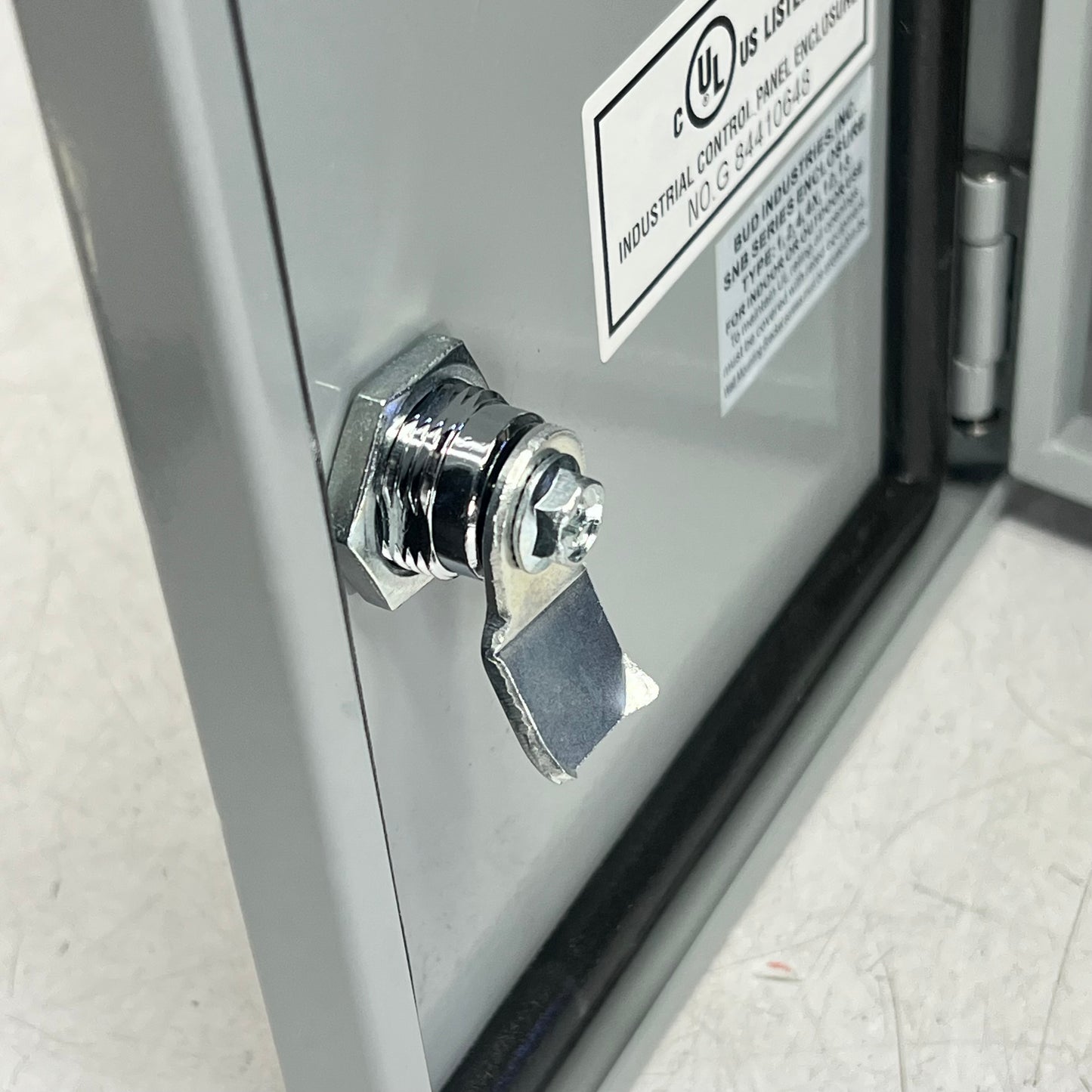 BUD INDUSTRIES  Wall Mount Panel Enclosures Electronics Enclosure Grey SNB-3730