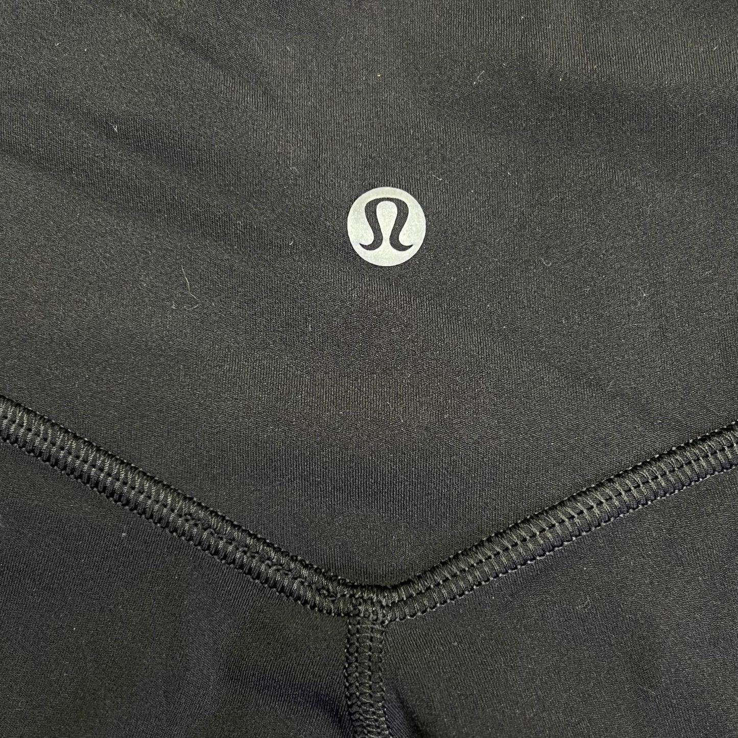 LULULEMON Butter Soft High Rise Cuffed Leggings Women's Sz 0 Black (Pre-Owned)