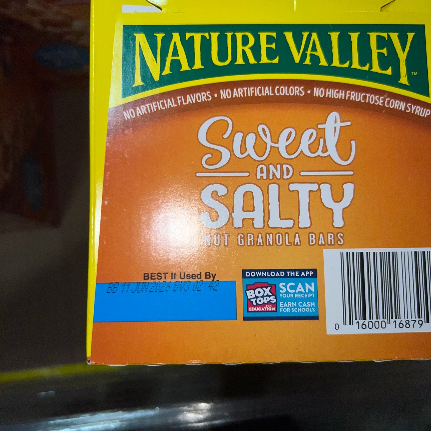 NATURE VALLEY (48 Bars) Sweet & Salty Nut Granola Bars 48 - 1.2 oz BB 06/26