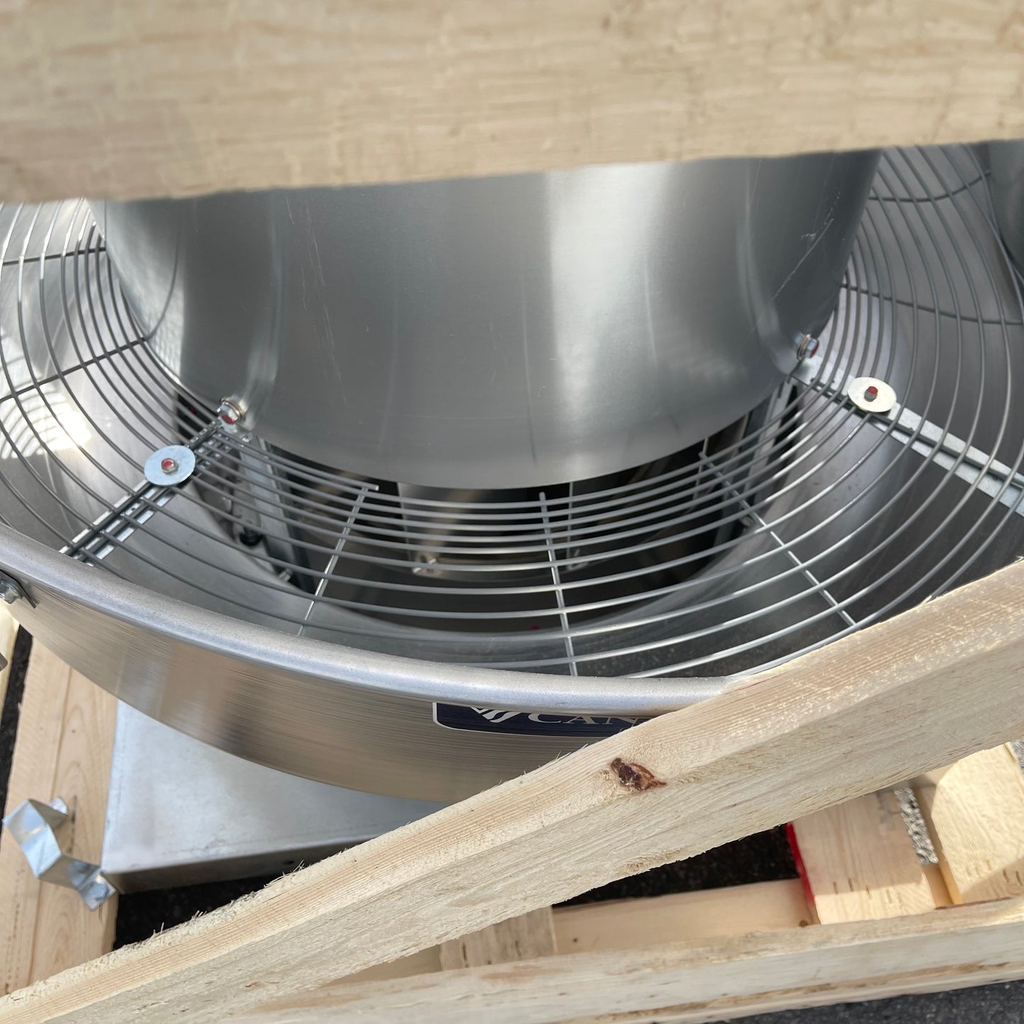 Z@ CANARM HVAC Belt Drive Upblast Exhauster ~140 lbs ALUMINUM ALX180UBT30100M