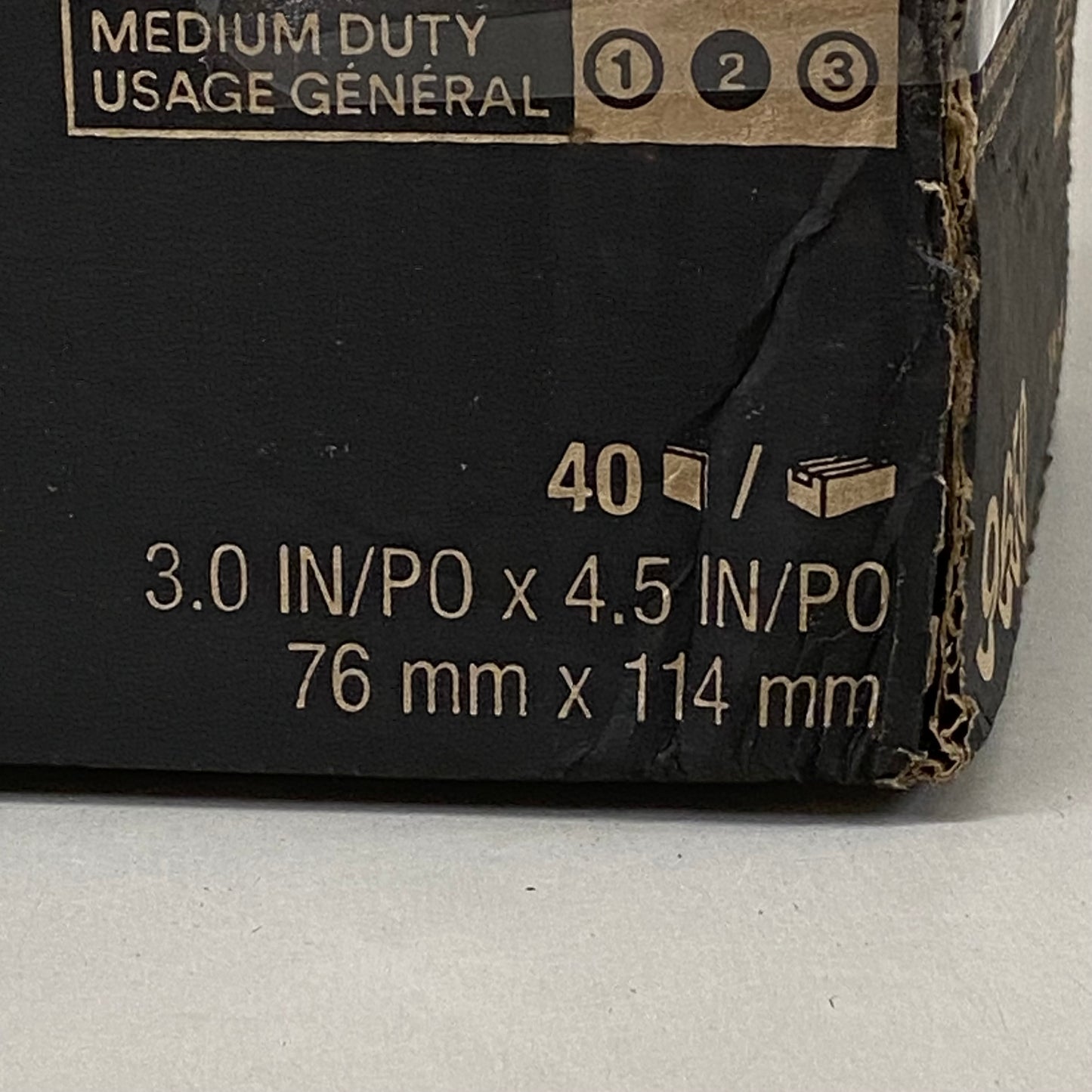 SCOTCH BRITE (40 Sponges, 1 Box) 3M General Purpose Scrub Pad 3.0"x4.5" Green 9650