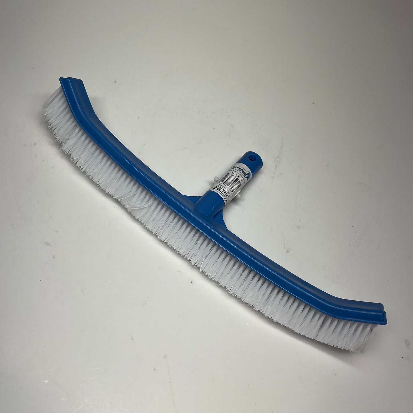 BLUE TORRENT Swimming Pool Wall Brush For Pool & Spa Cleaning 18" Blue AC39071
