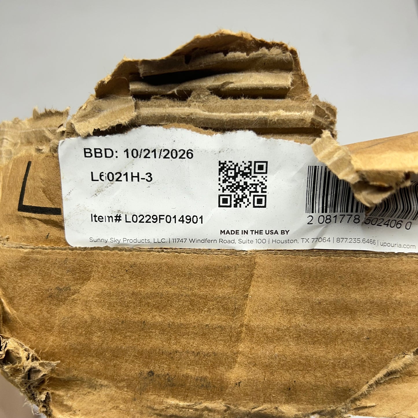 ZA@ UPOURIA Smooth Flavored Dark Chocolate Sauce In A Dispensing Bag 1 Gal BB 10/26