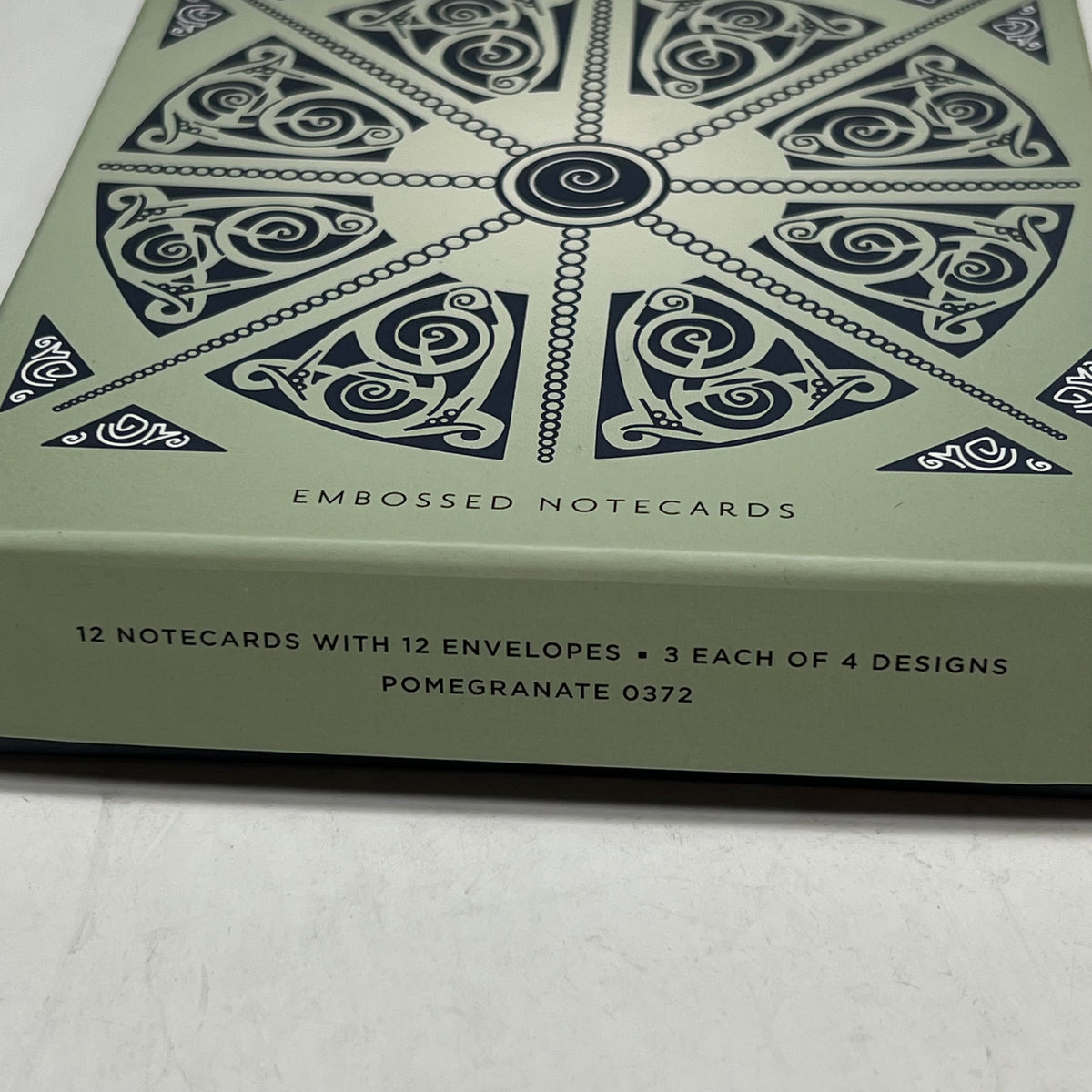 POMEGRANTE (20 PACK) Louis Sullivan Designs Embossed Boxed Notecard 4x6" White