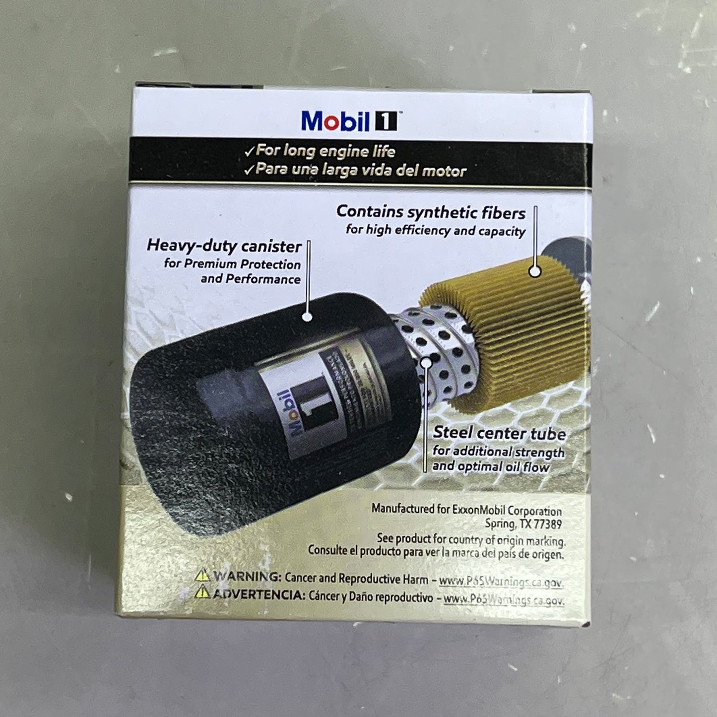 MOBIL 1 (3 PACK) Oil Filter Extended Performance Protects 20,000 Miles M1-107A
