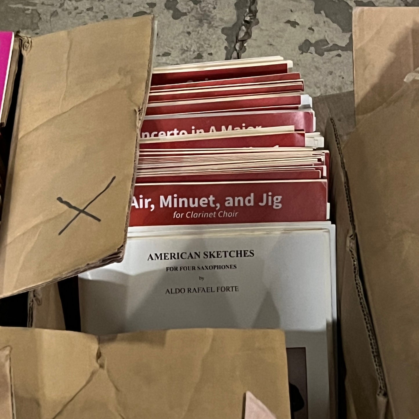 ZA@ Pallet of MIXED Assorted Sheet Music Booklets (AS-IS)