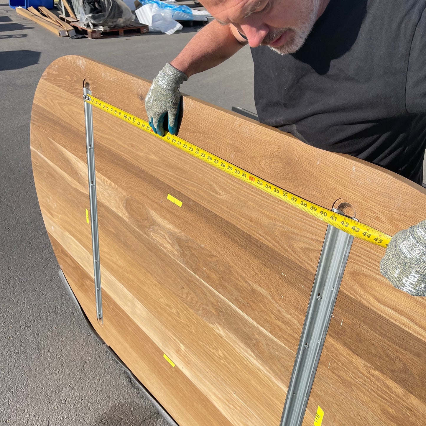 DUNES AND DUCHESS Oak Wood Table Top