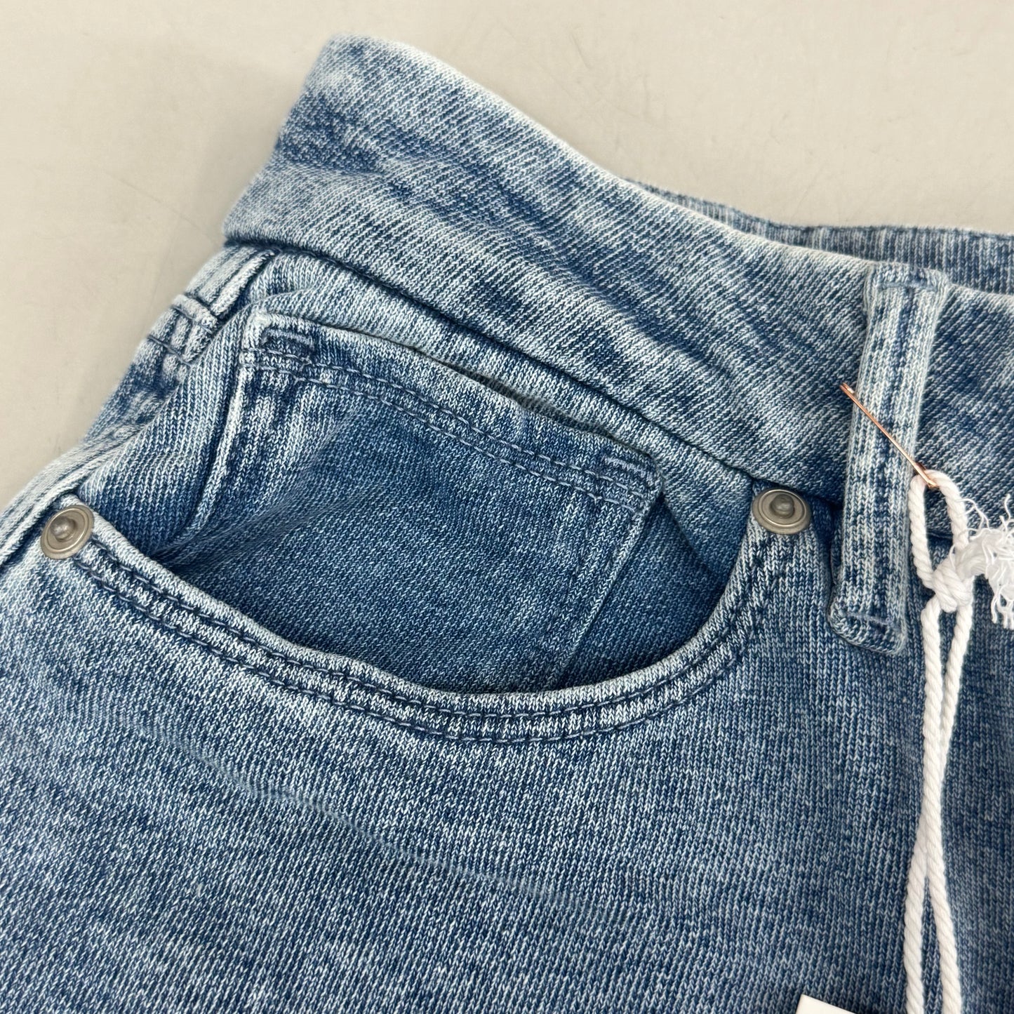 GOOD AMERICAN Jeanius Good Skate Jeans Women's Sz 8 Indigo586 GS0409VN